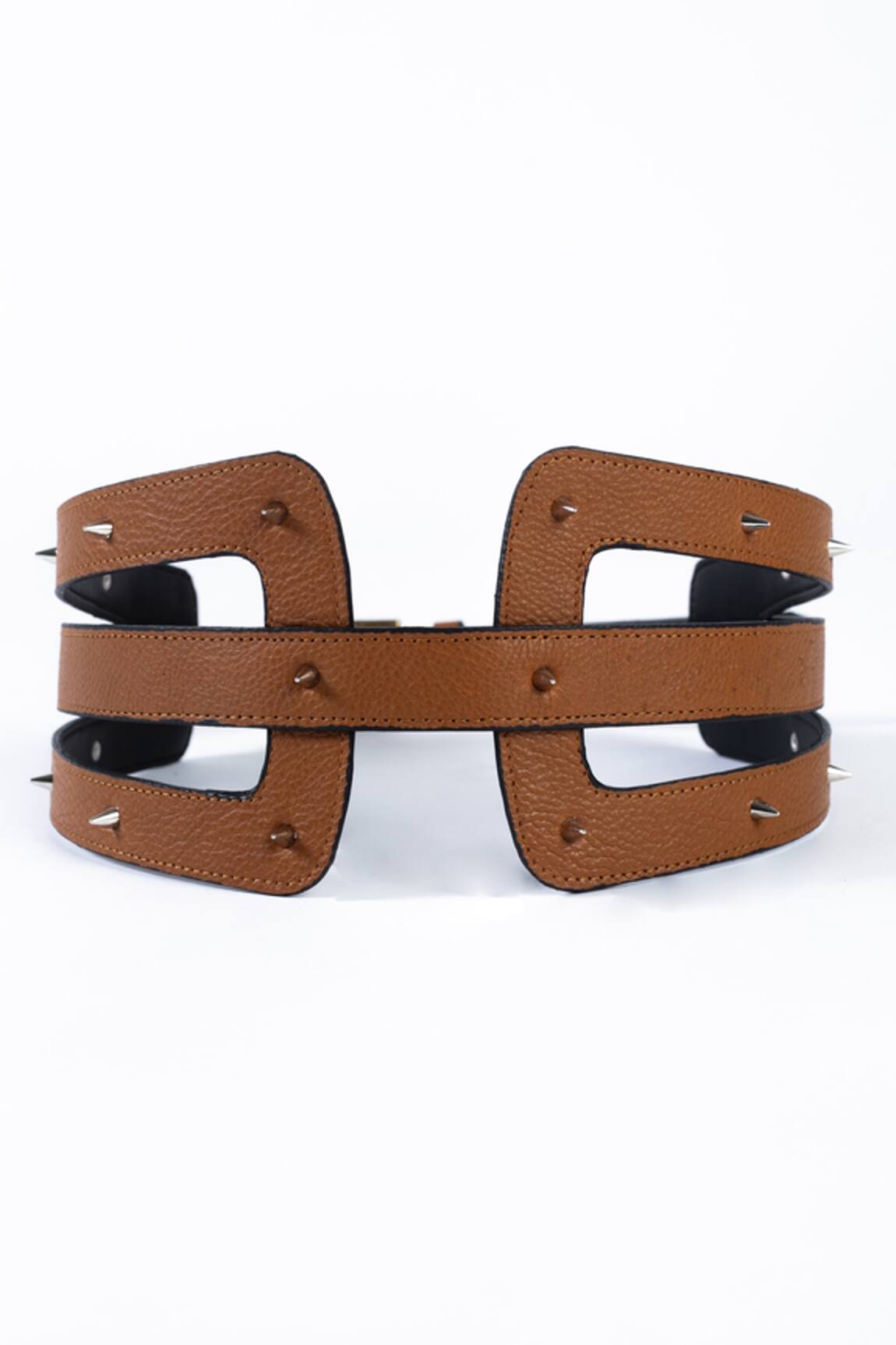 Trov Hex Studded Belt