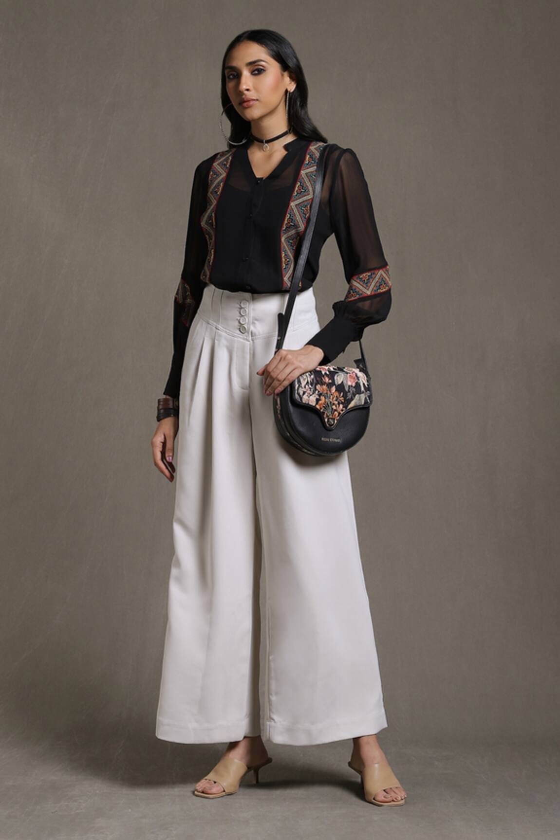 Ritu Kumar Button Down Short Kurta 