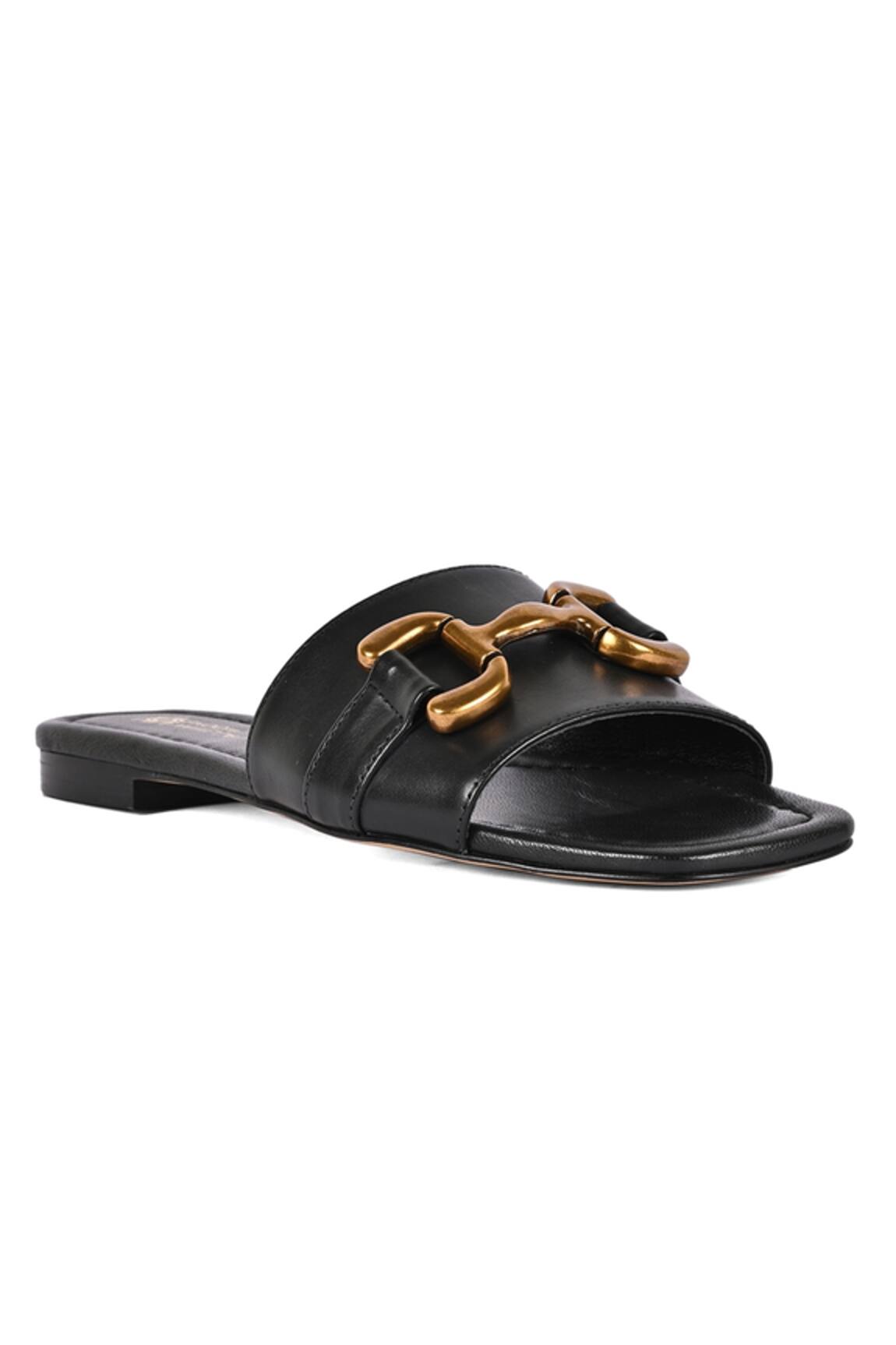 Vanilla Moon Gem Horse-Bit Embellished Flats