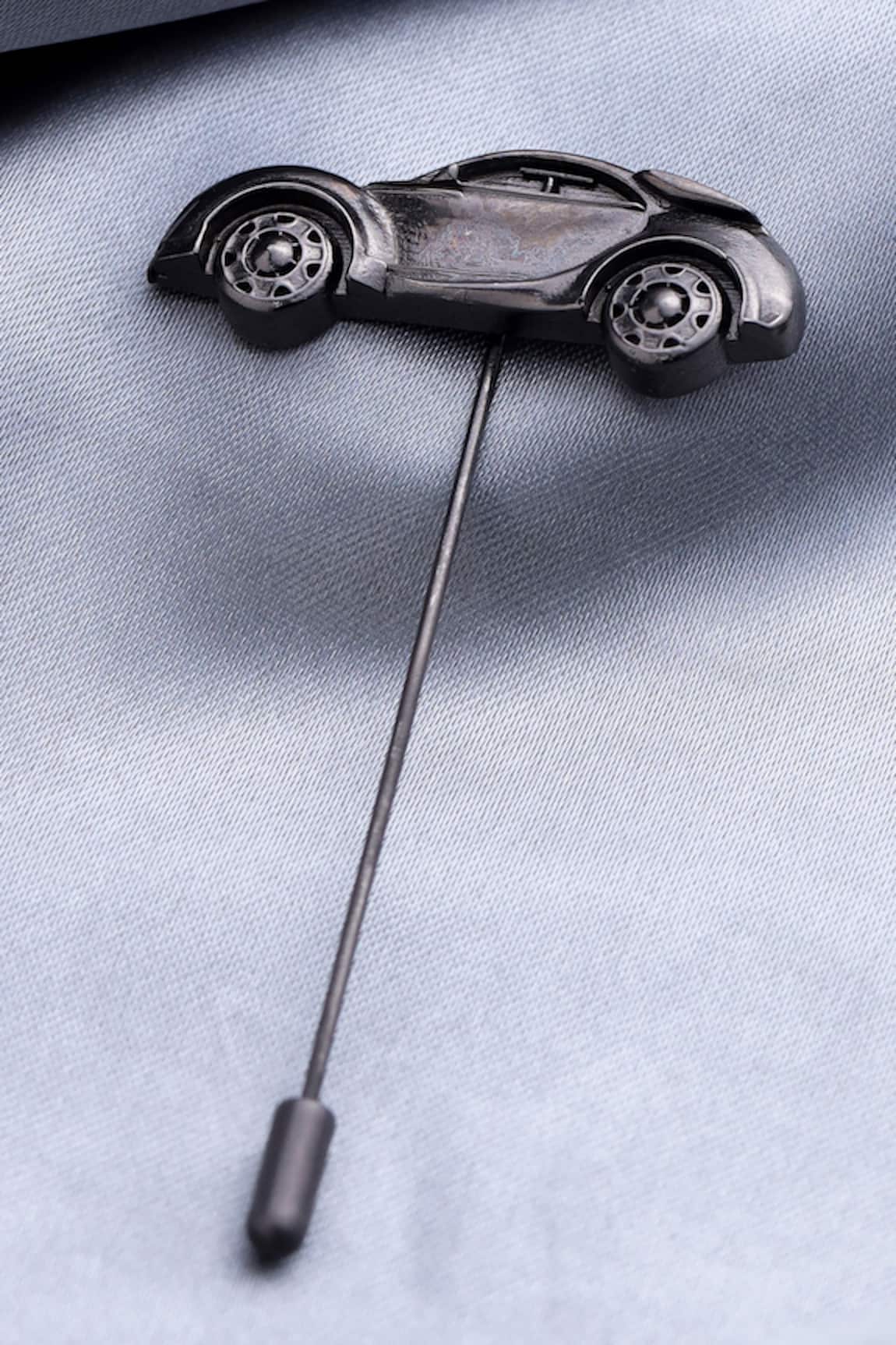 Cosa Nostraa Car Power Brass Lapel Pin