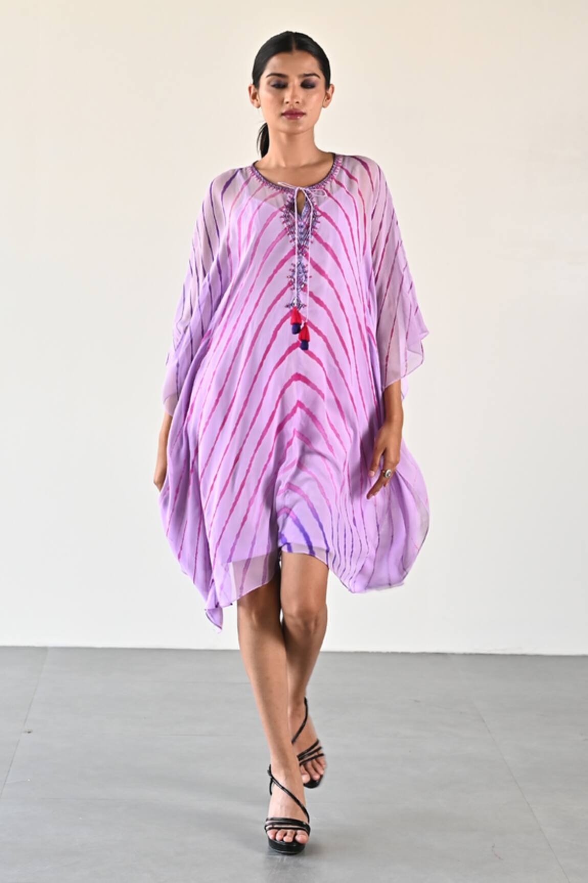 K-Anshika Leheriya Pattern Dress 