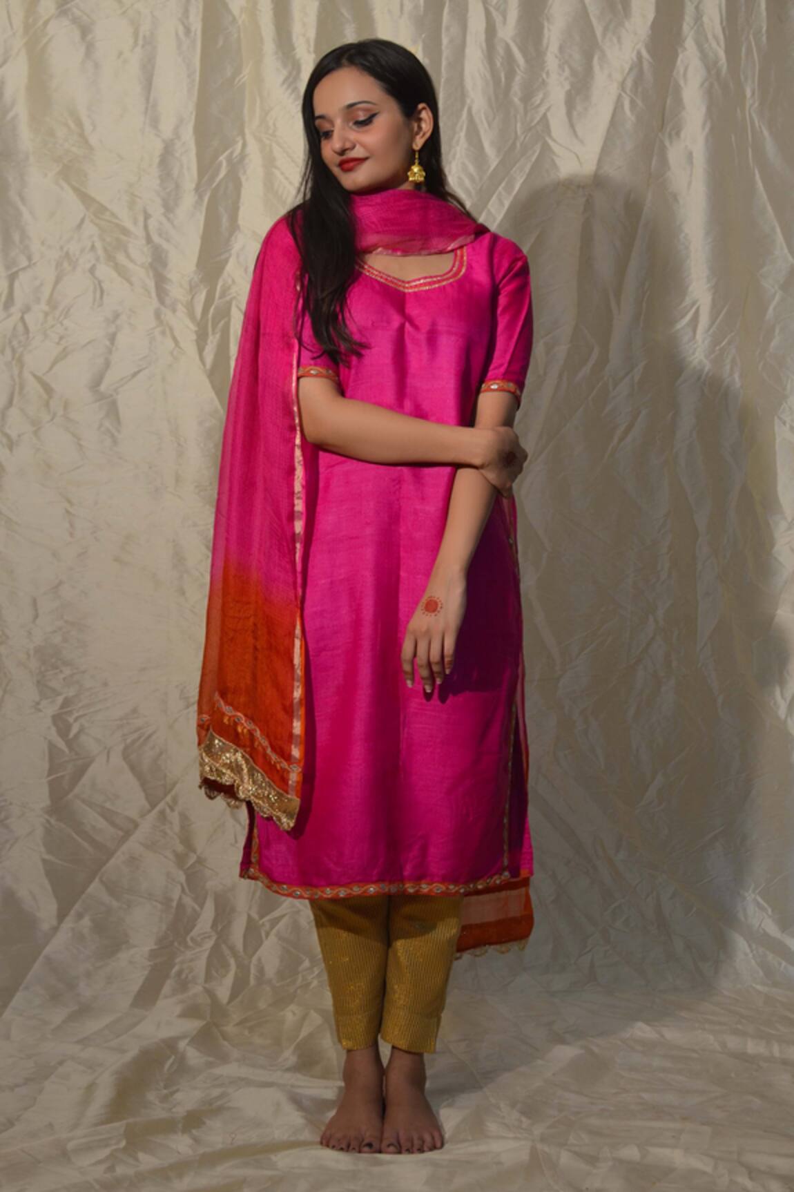 Studio Malang Silk Kurta Pant Set