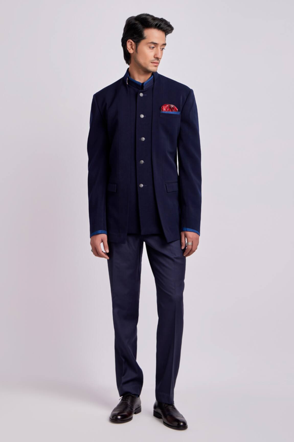 Bubber Couture Romanov Front Open Bandhgala Jacket