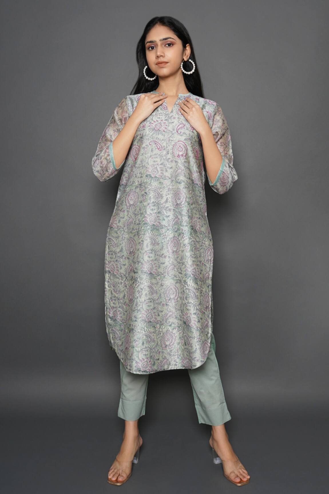 Kameez Floral Print Tunic