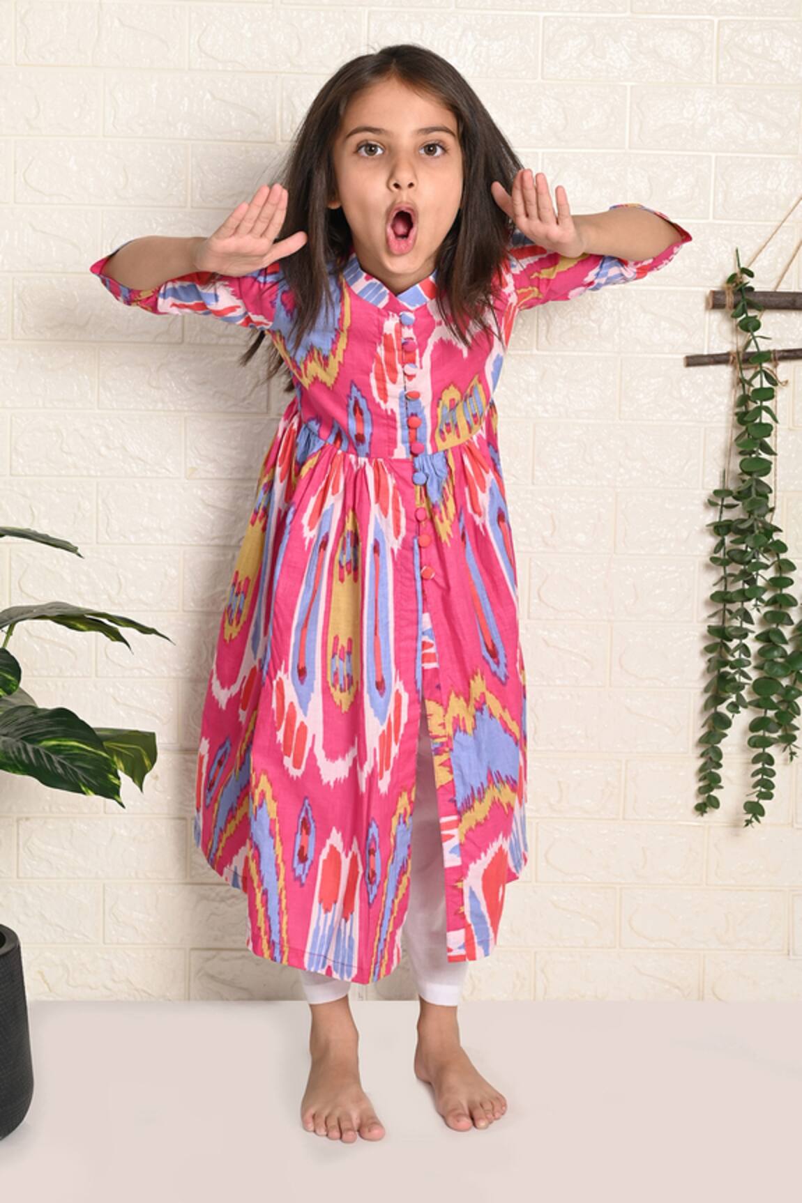 THE COTTON STAPLE Donut Flowy Kurta & Pant Set 