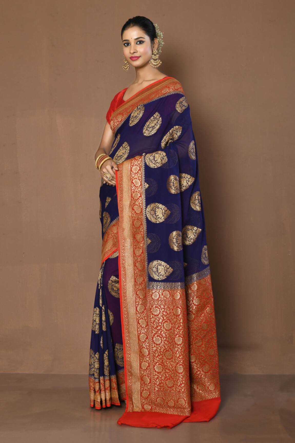 Samyukta Singhania Floral Motif Saree