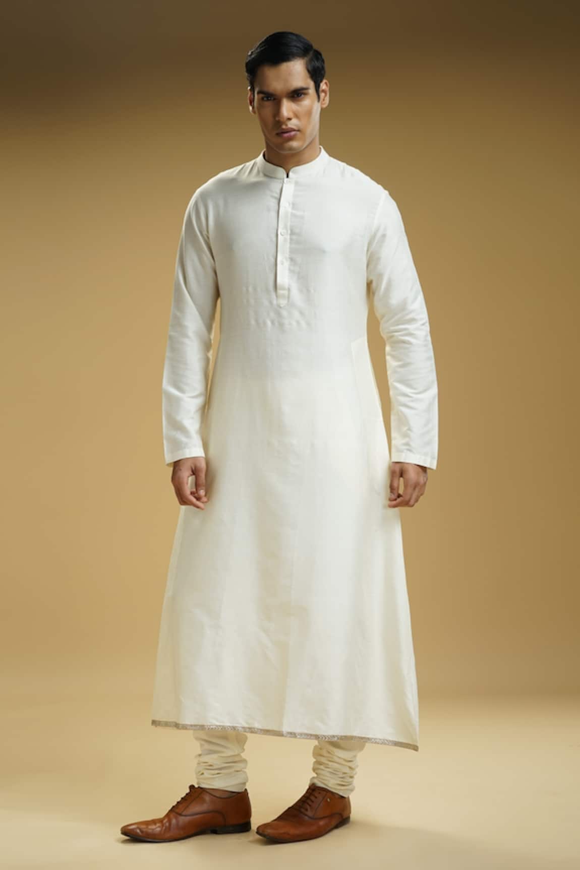 Kommal Sood Solid Anarkali Kurta Set