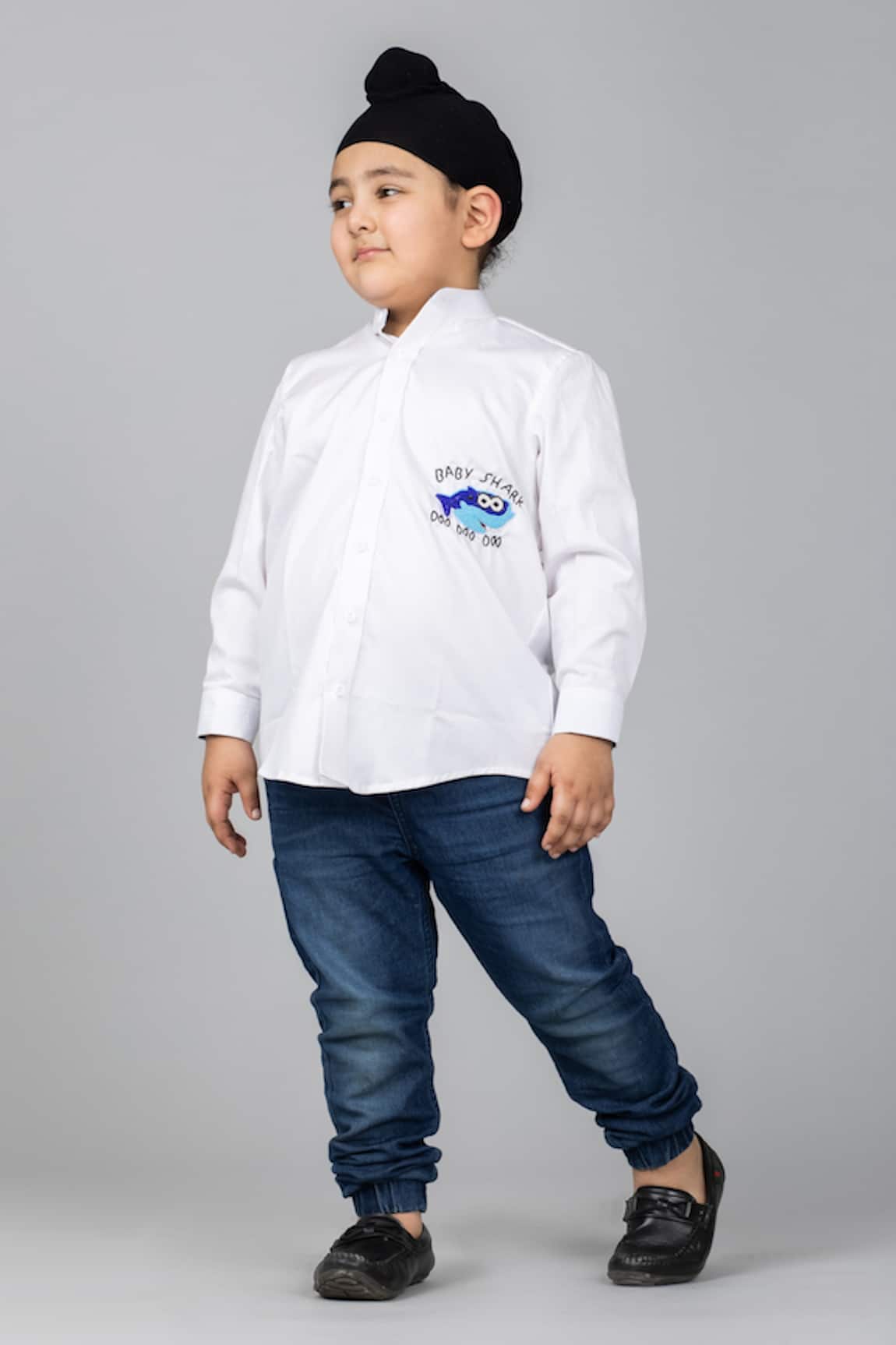 Darleen Kids Couture Embroidered Shirt