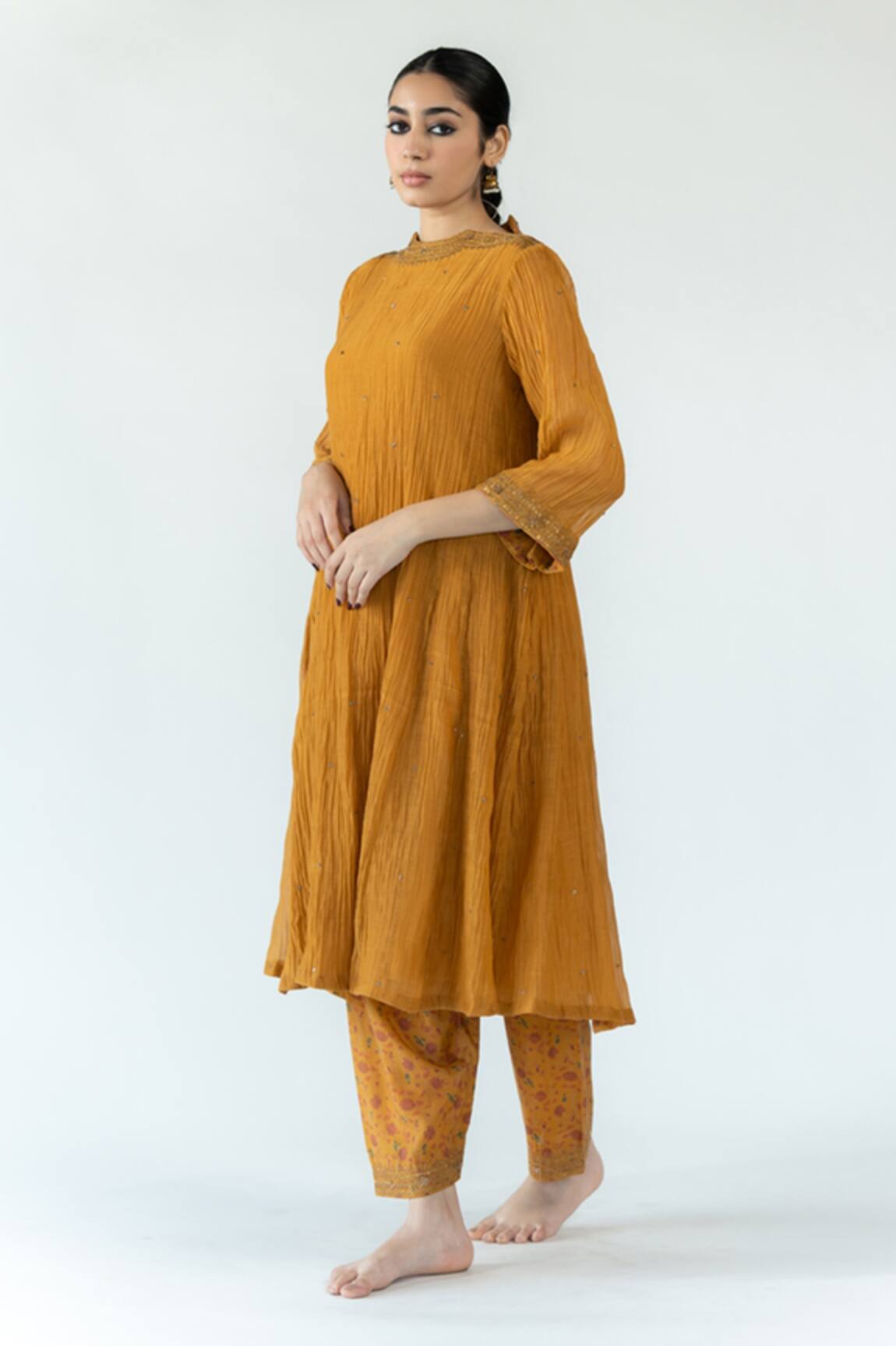 Nirjara Inaya Embroidered Kurta & Salwar Set 