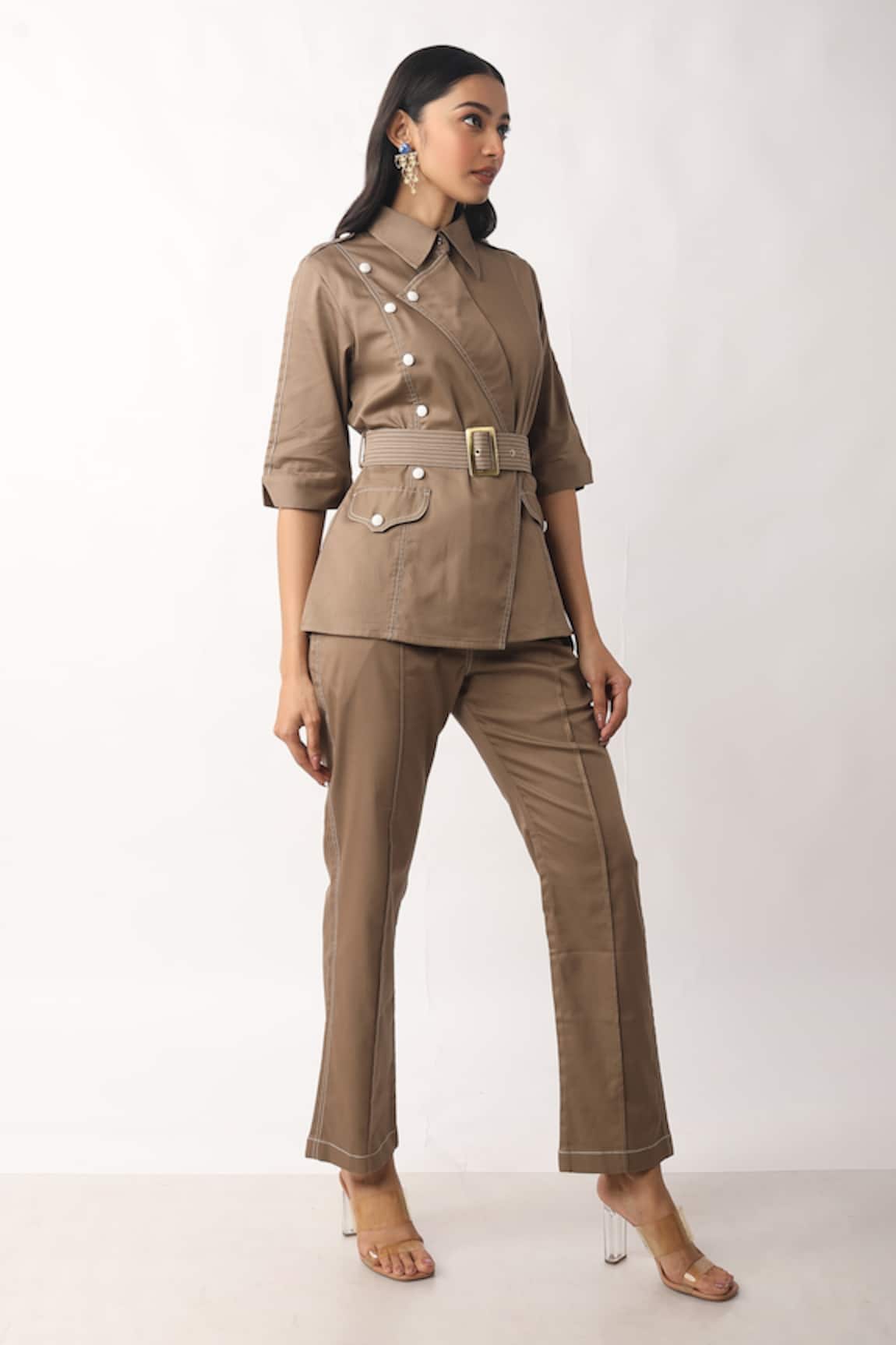 Veera Wear Cotton Moss Co-ord Set