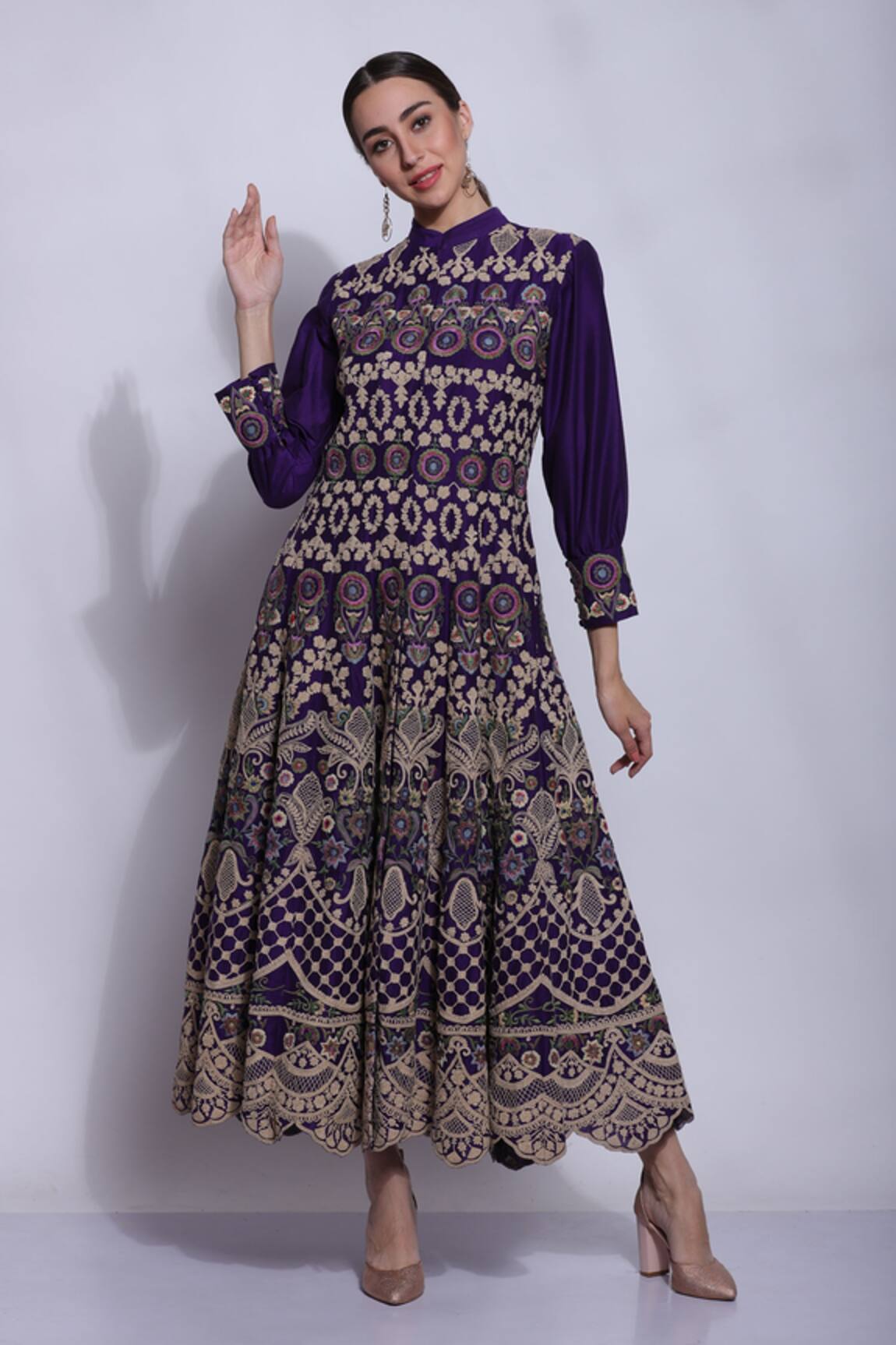 Sonali Gupta Embroidered Anarkali 