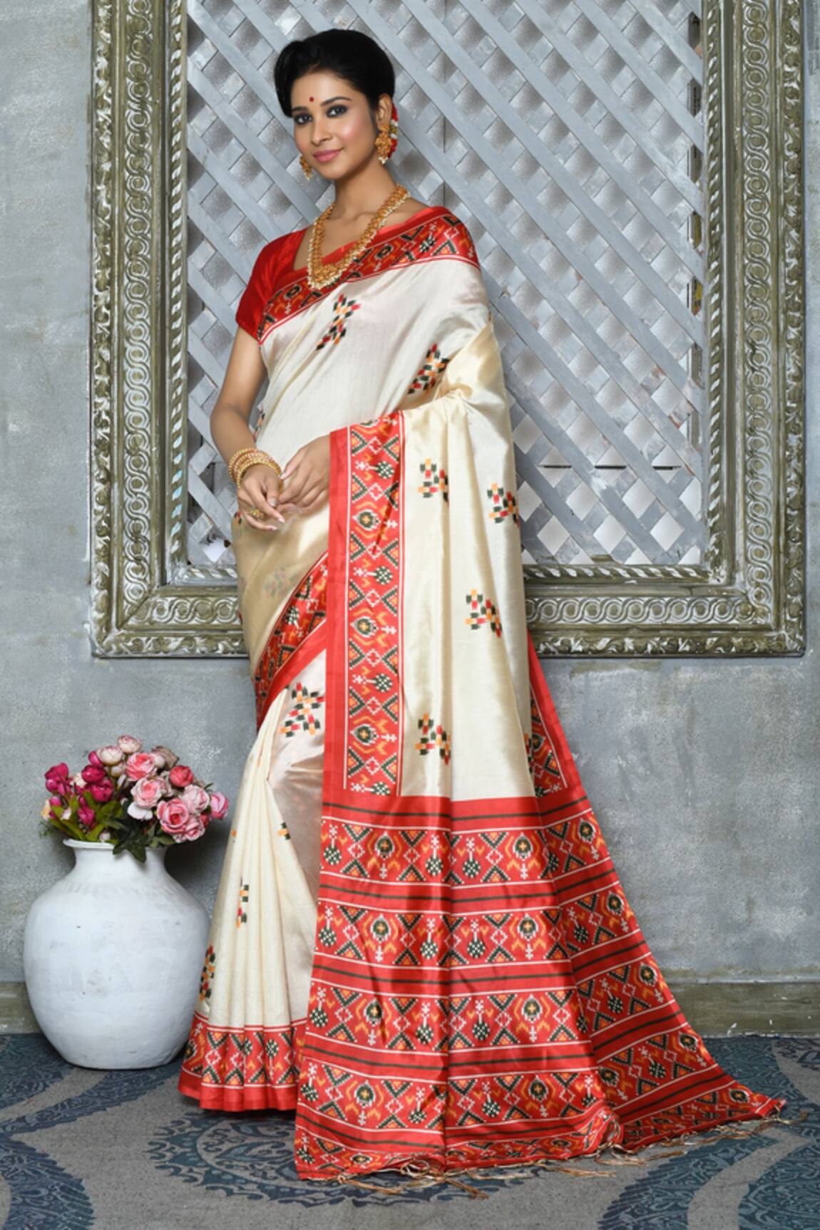 Nazaakat by Samara Singh Patola Pattern Saree