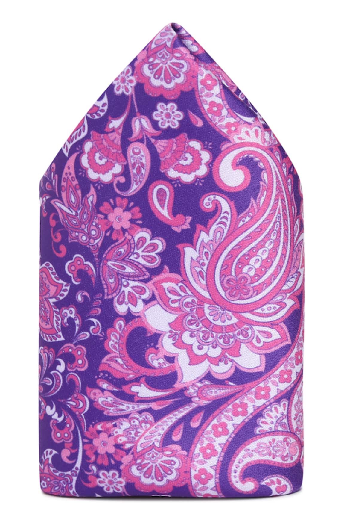 Tossido Paisley & Floral  Print Pocket Square