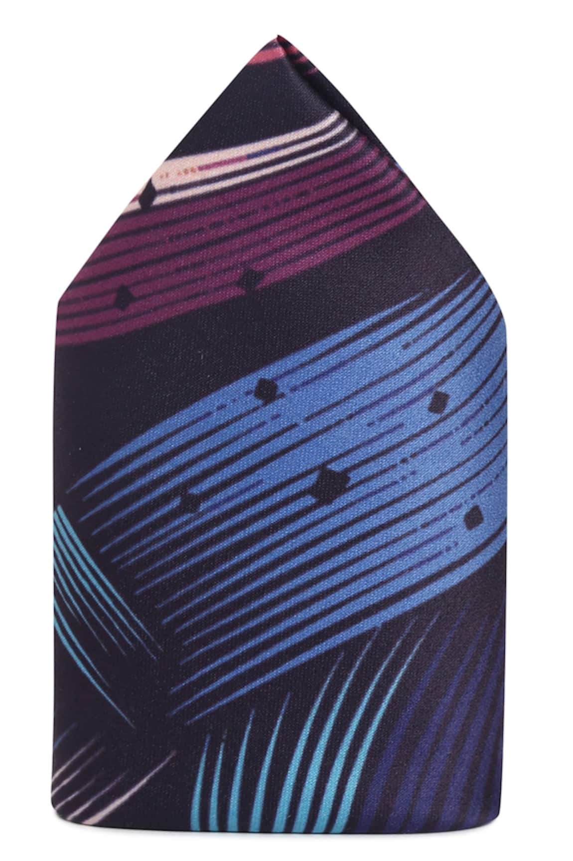 Tossido Abstract Pattern Pocket Square
