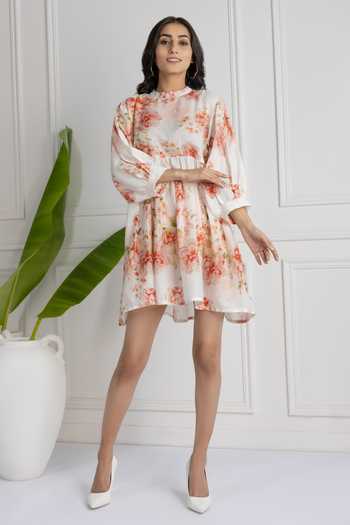 HOUSE OF TA-YA Floral Spring Pattern Dress