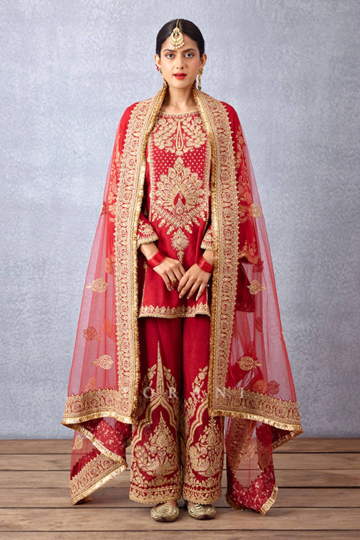 Torani Sindoori Sitara Short Kurta Palazzo Set