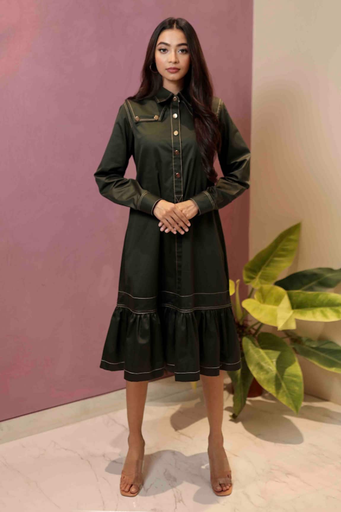 Veera Wear Cotton Goal Getter Dress 