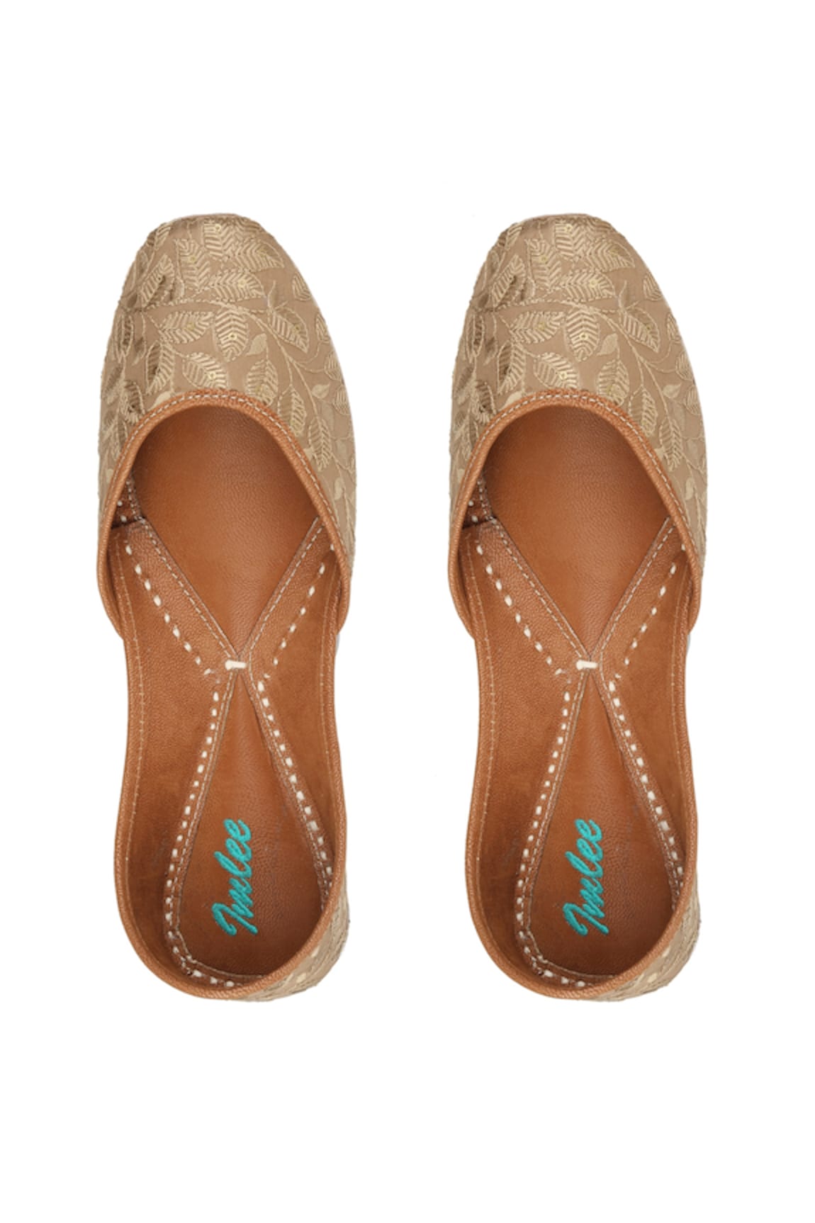 Imlee Jaipur Leaf Pattern Juttis