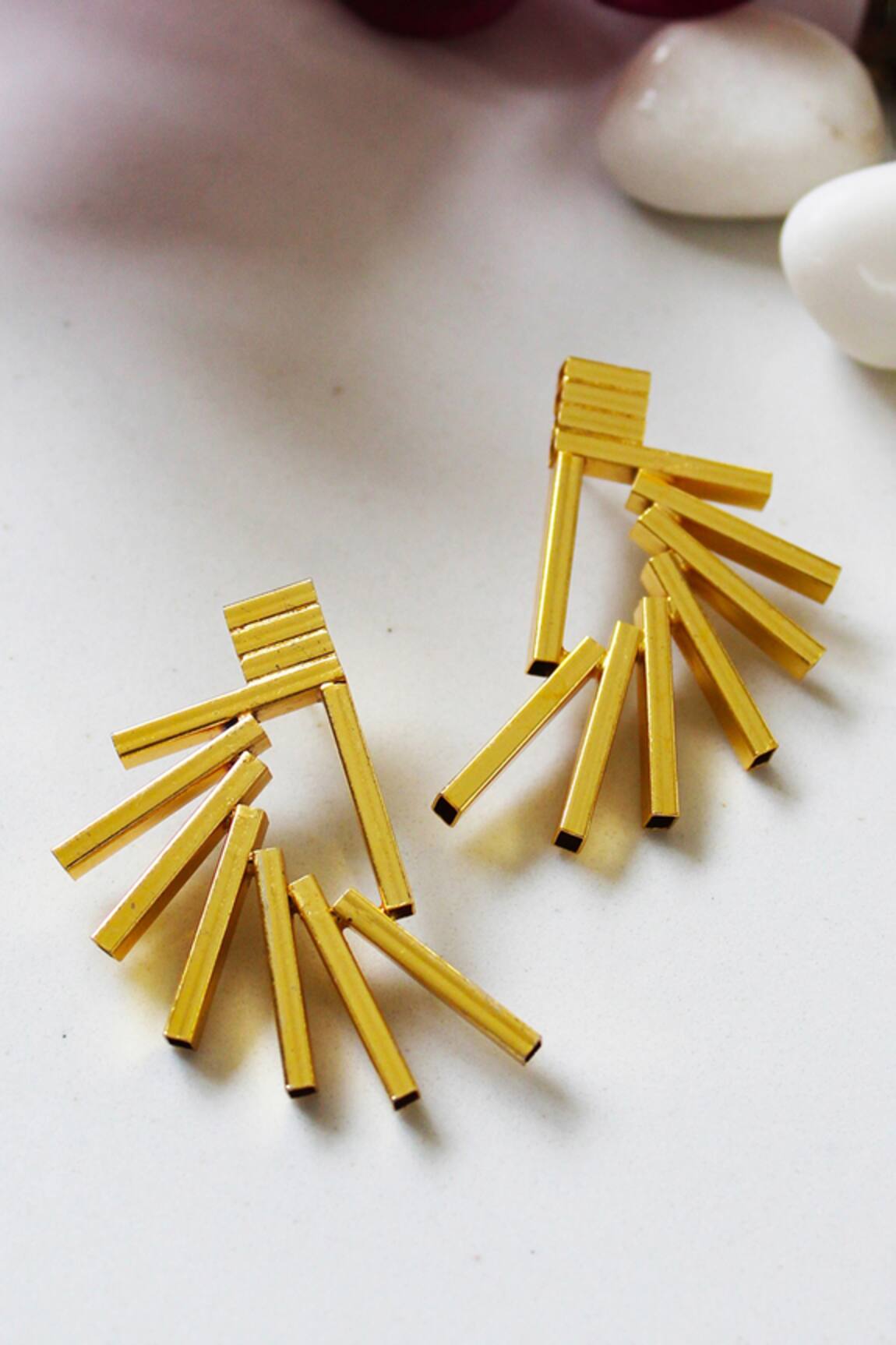The Jewel Factor Geometric Shaped Earrings