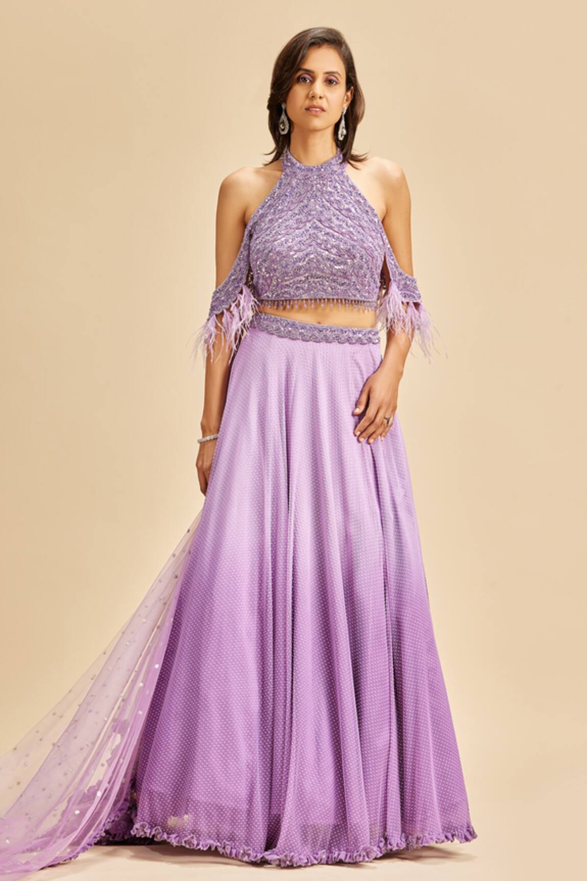 Nitika Gujral Ombre Lehenga Set
