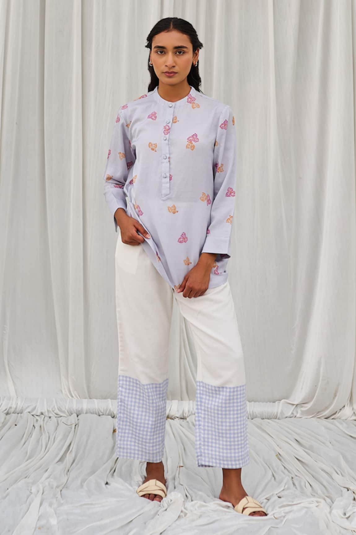 Ayaka Hand Block Printed Top