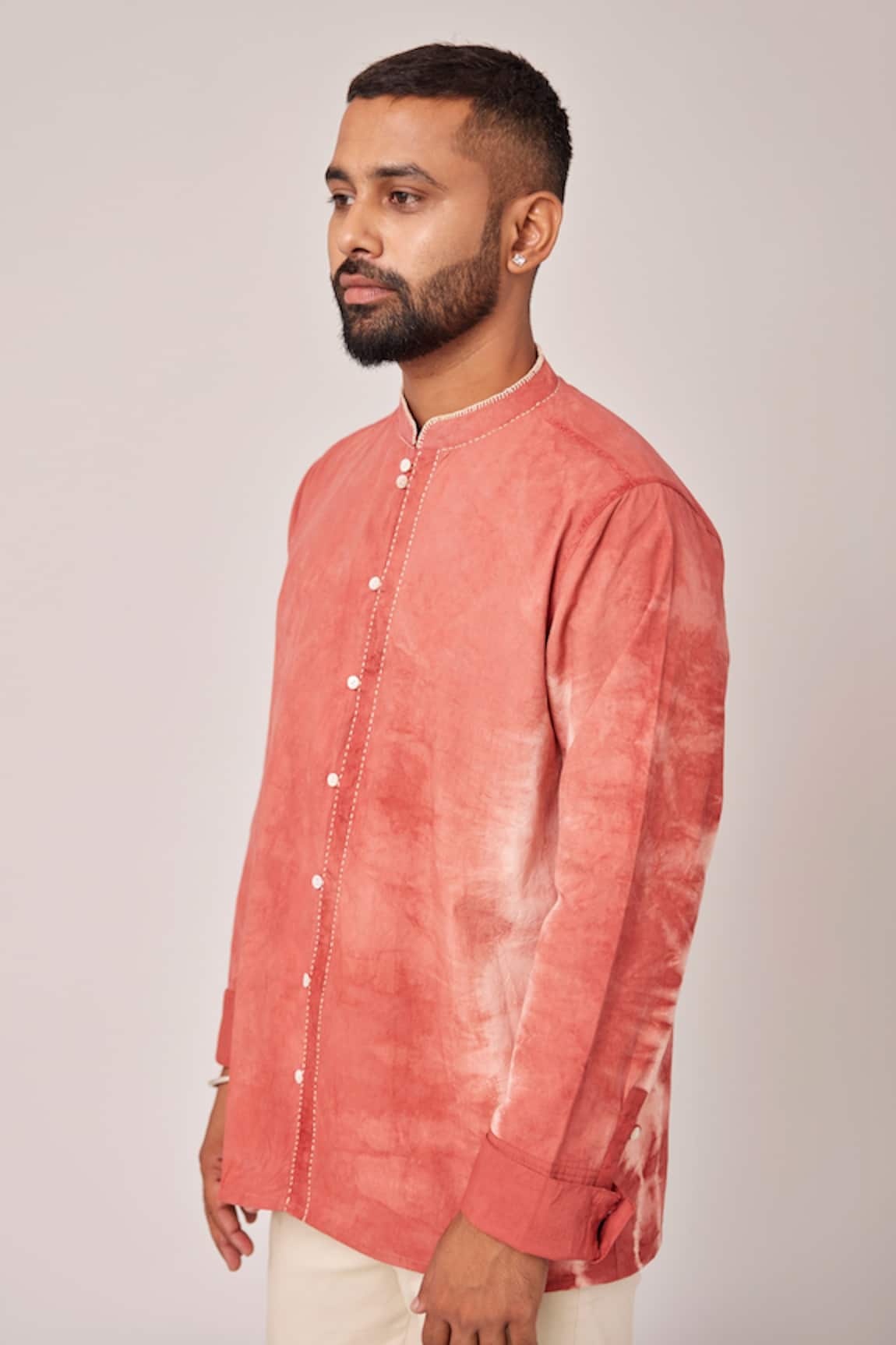 Pallavi Kandoi Hand-Dyed Button-Down Shirt