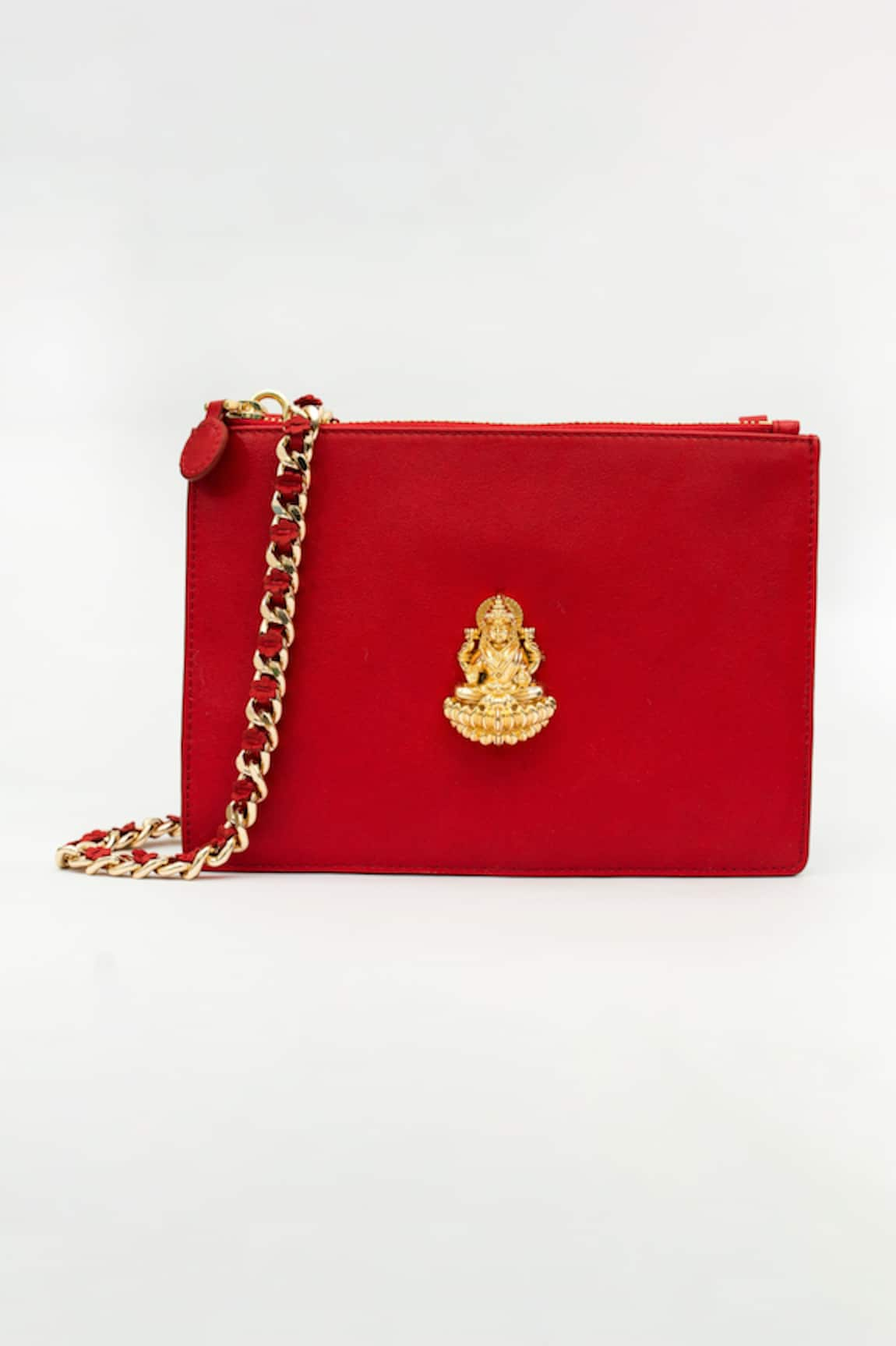 SAURAV GHOSH Padmaja Leather Clutch