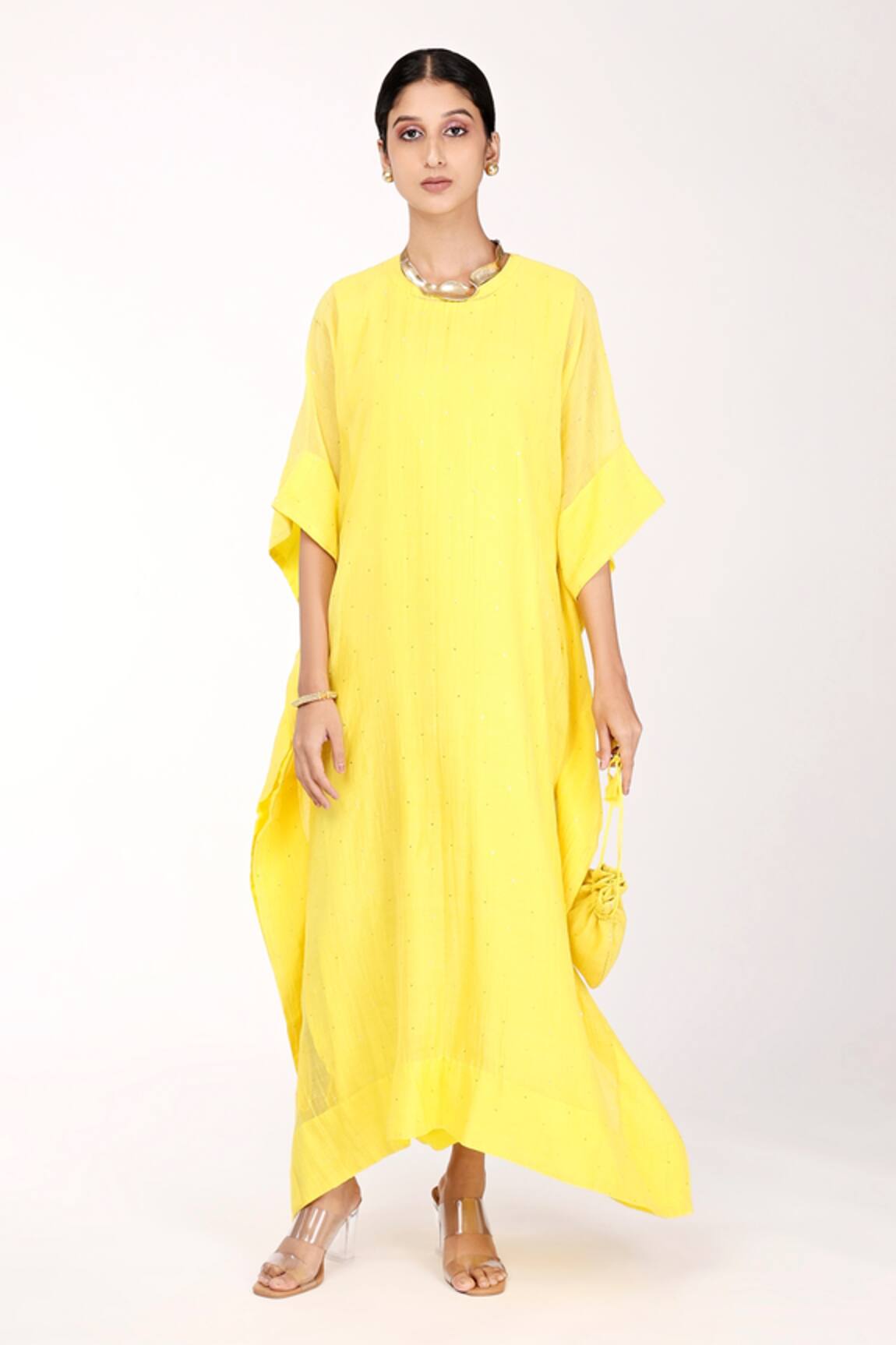Komal Shah Embroidered Kaftan 