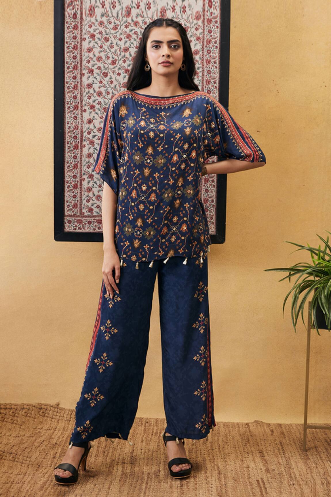 Soup By Sougat Paul Zahra Floral Print Co-ord Set 