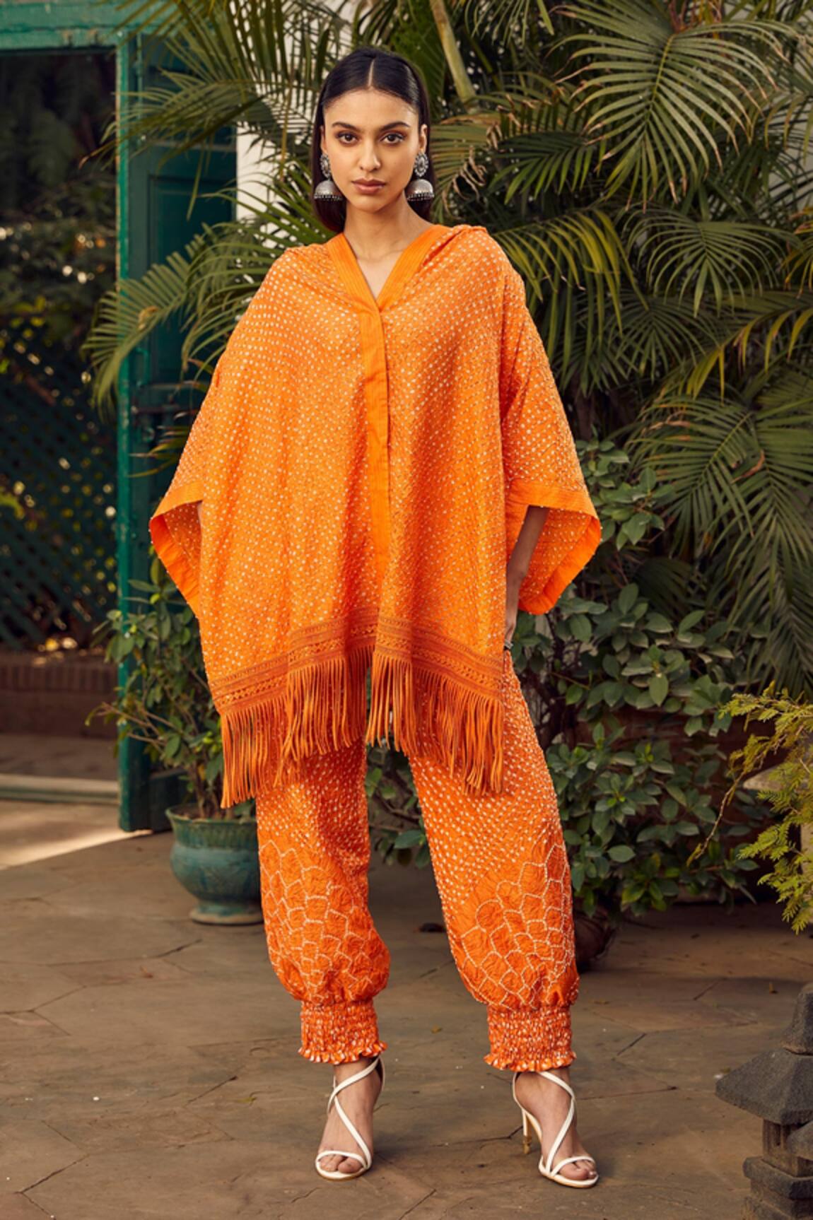 Twenty Nine Crushed Bandhani Hoodie 