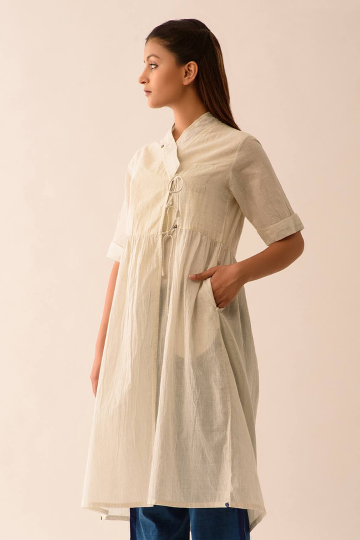 JAYATI GOENKA Handwoven Cotton Tunic