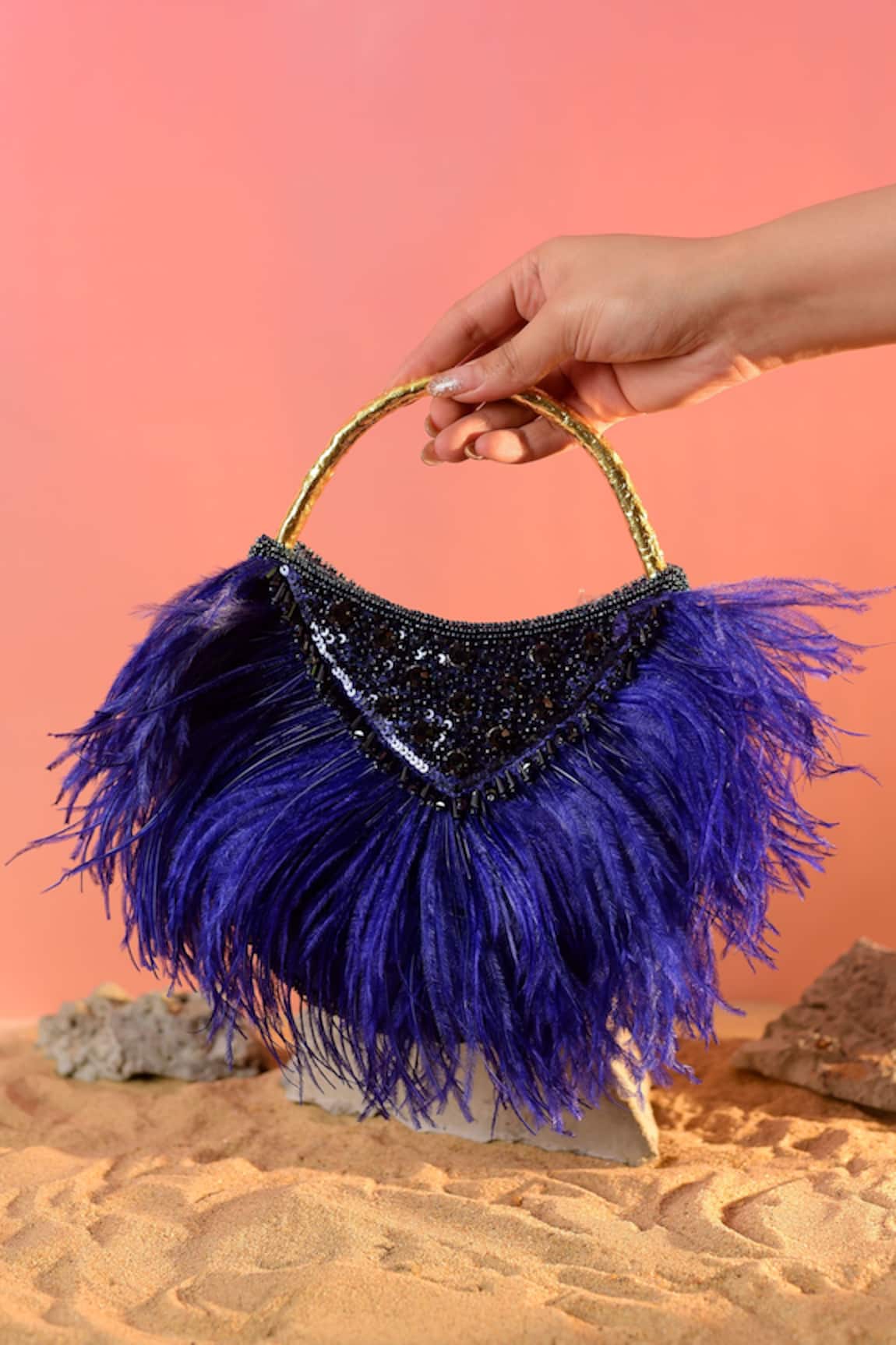 Buy Phase Eight Blue Embellished Slim Clutch Bag from the Next UK online  shop