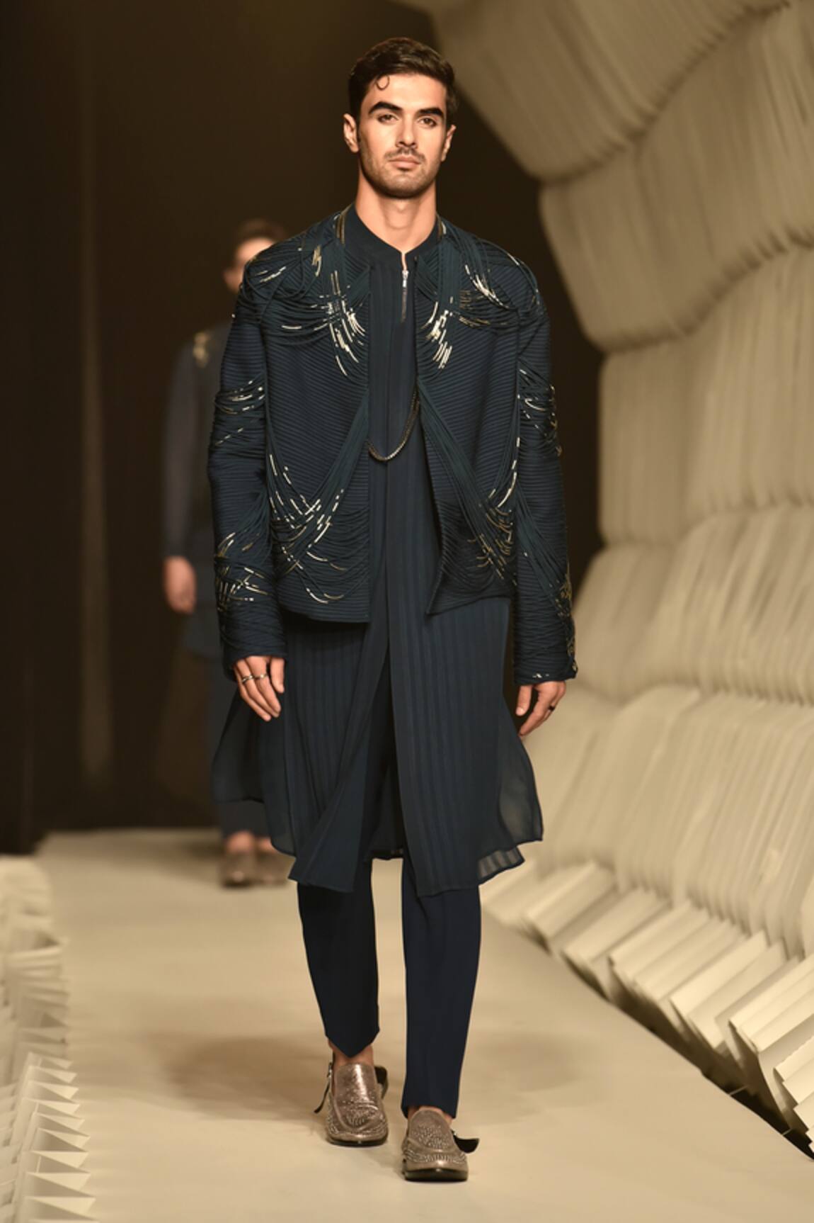 Rohit Gandhi + Rahul Khanna Finial Embellished Jacket 