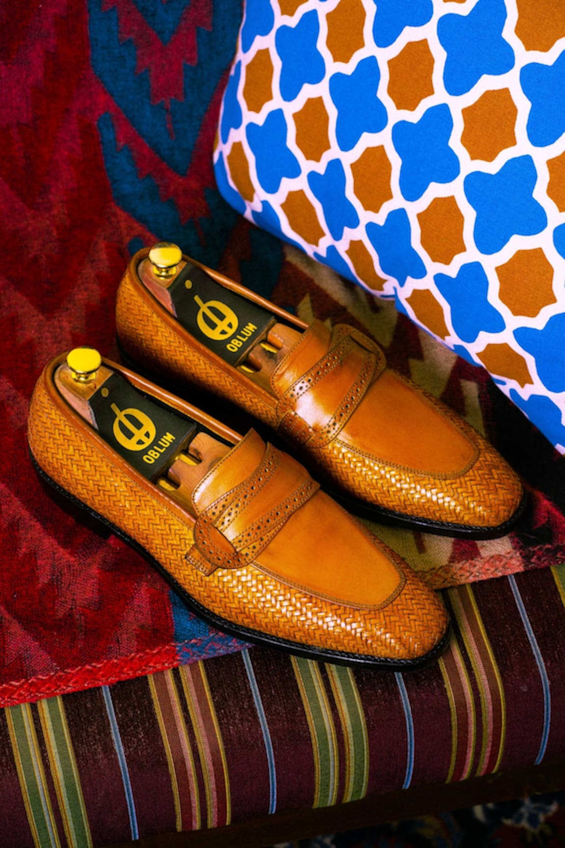 Oblum Woven Buttefly Loafers