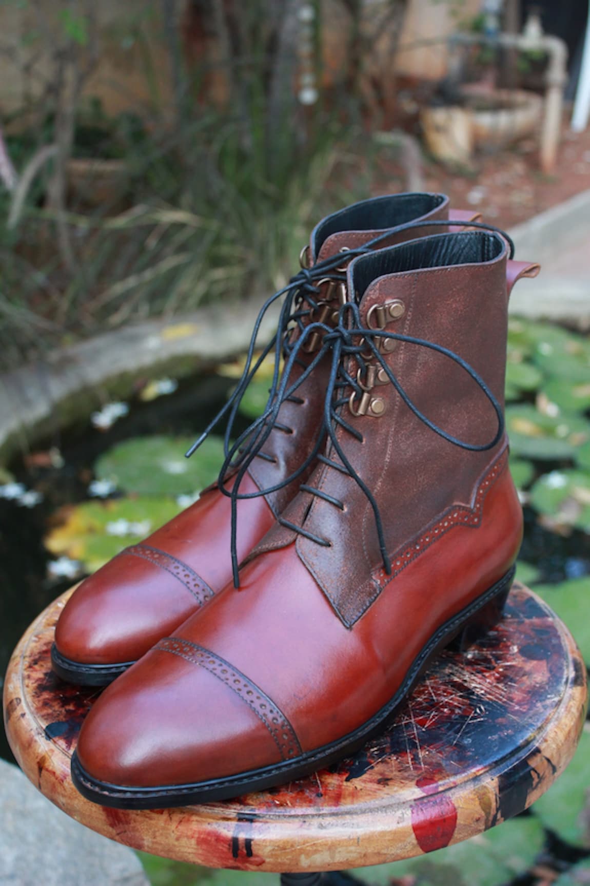 Oblum Handcrafted Balmoral Boots