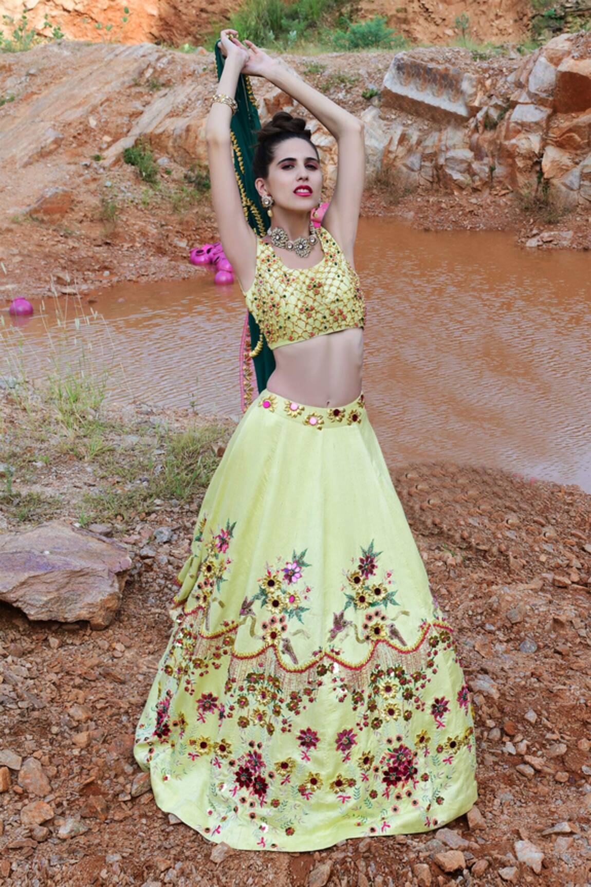 Xoxo Apurva Embroidered Lehenga Set