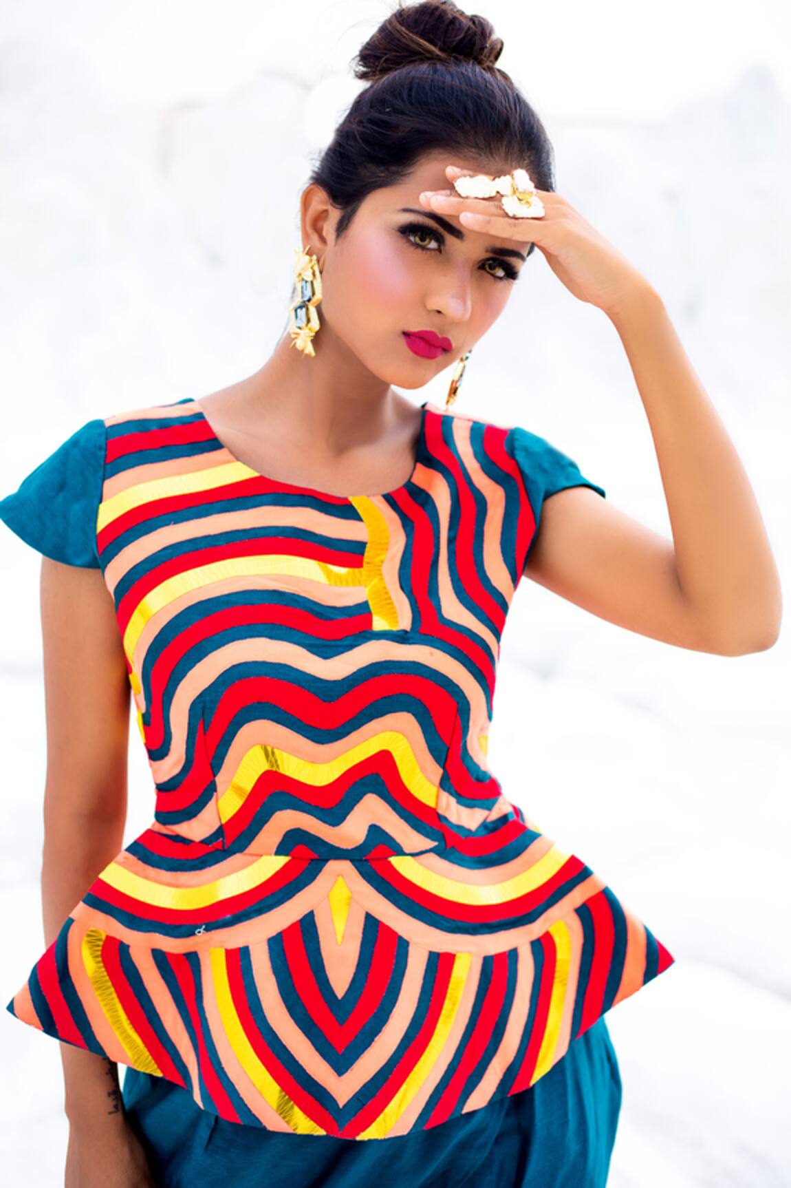 Xoxo Apurva Chanderi Silk Top