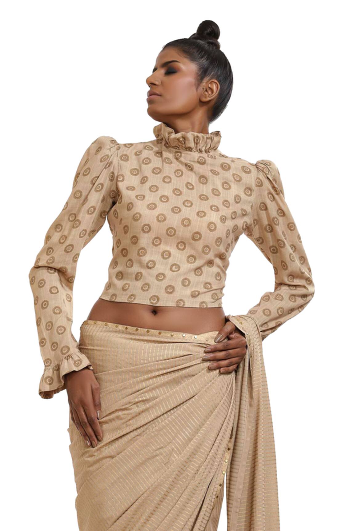 Long Sleeve Saree Blouse - Buy Long Sleeve Saree Blouse online in India