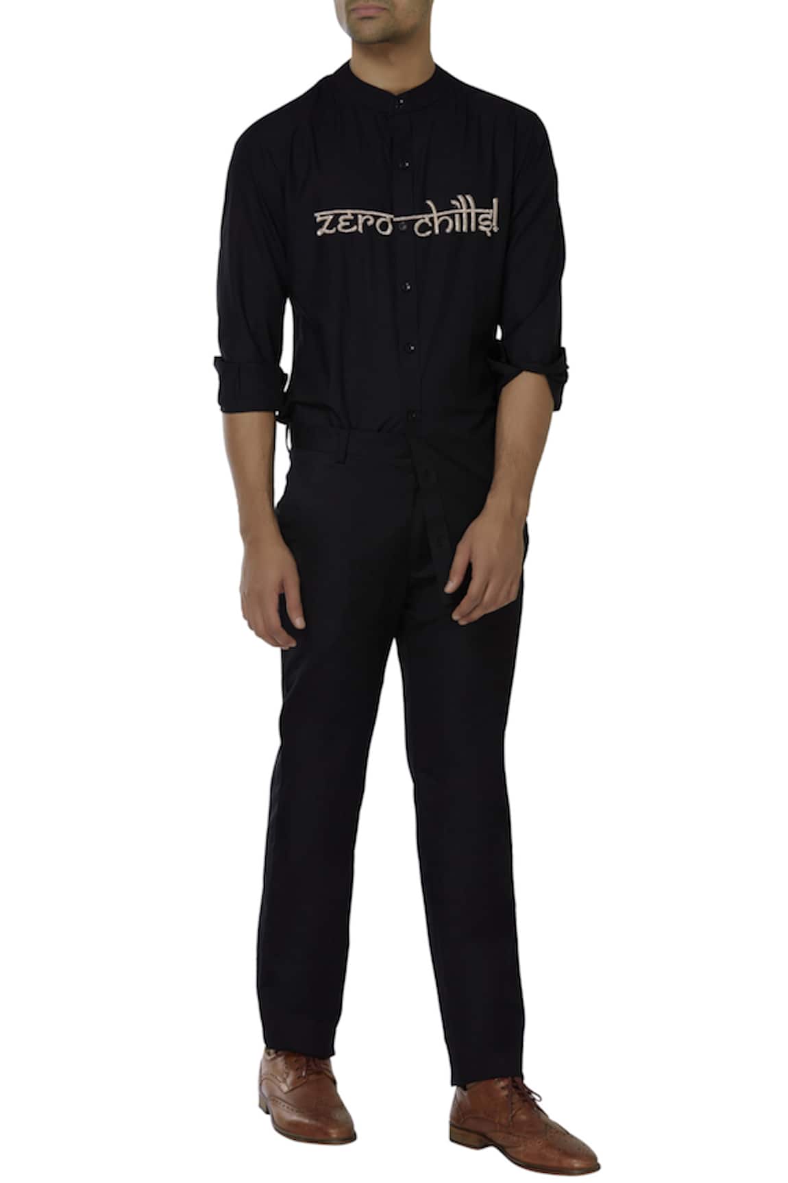 Diyarajvvir Embroidered shirt  