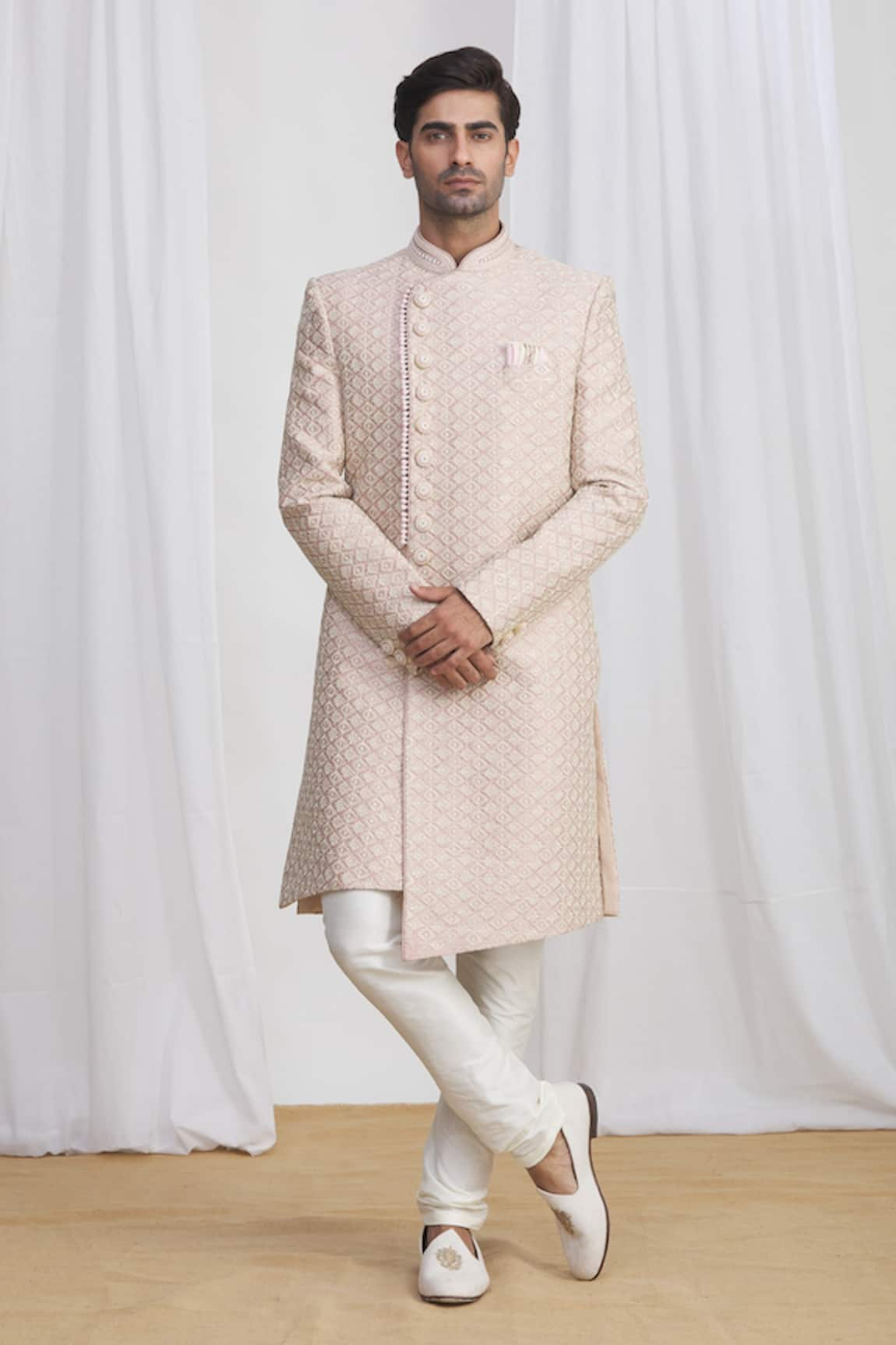 Samyukta Singhania Embroidered Sherwani Set