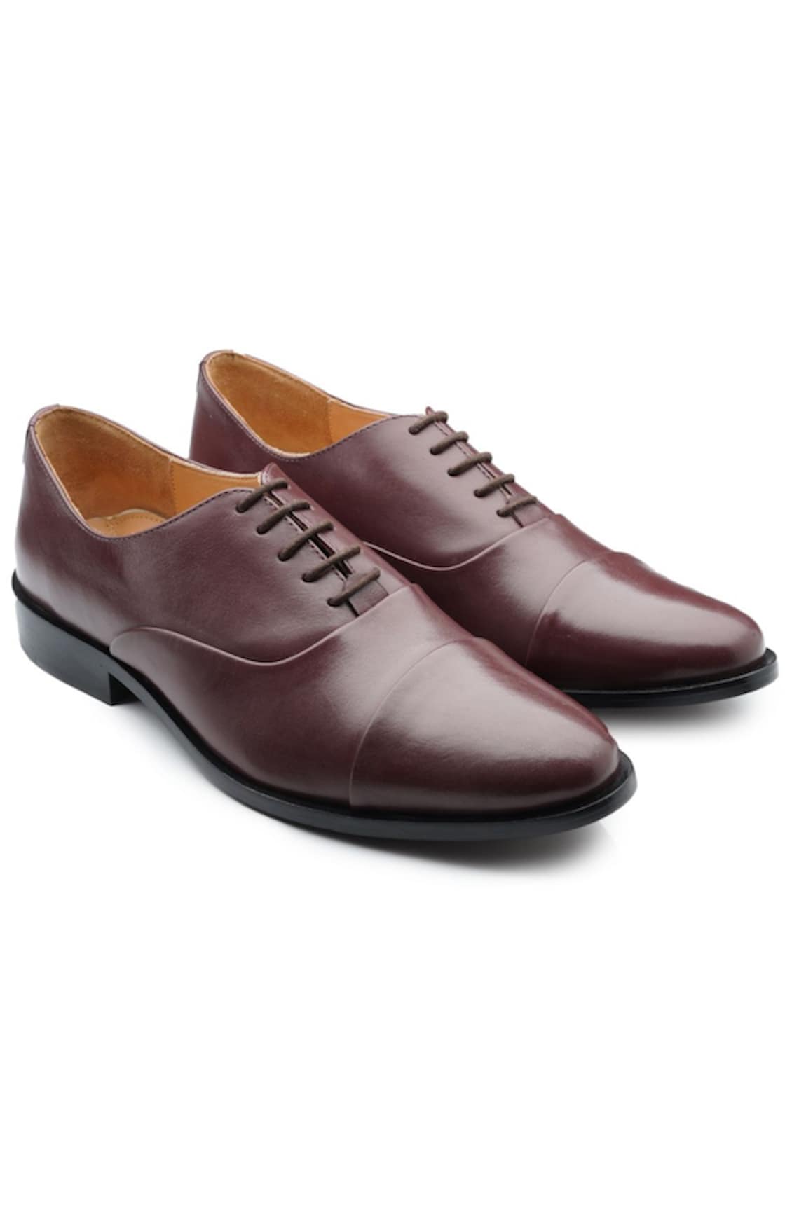 Rapawalk Handcrafted Toe Cap Oxford Shoes