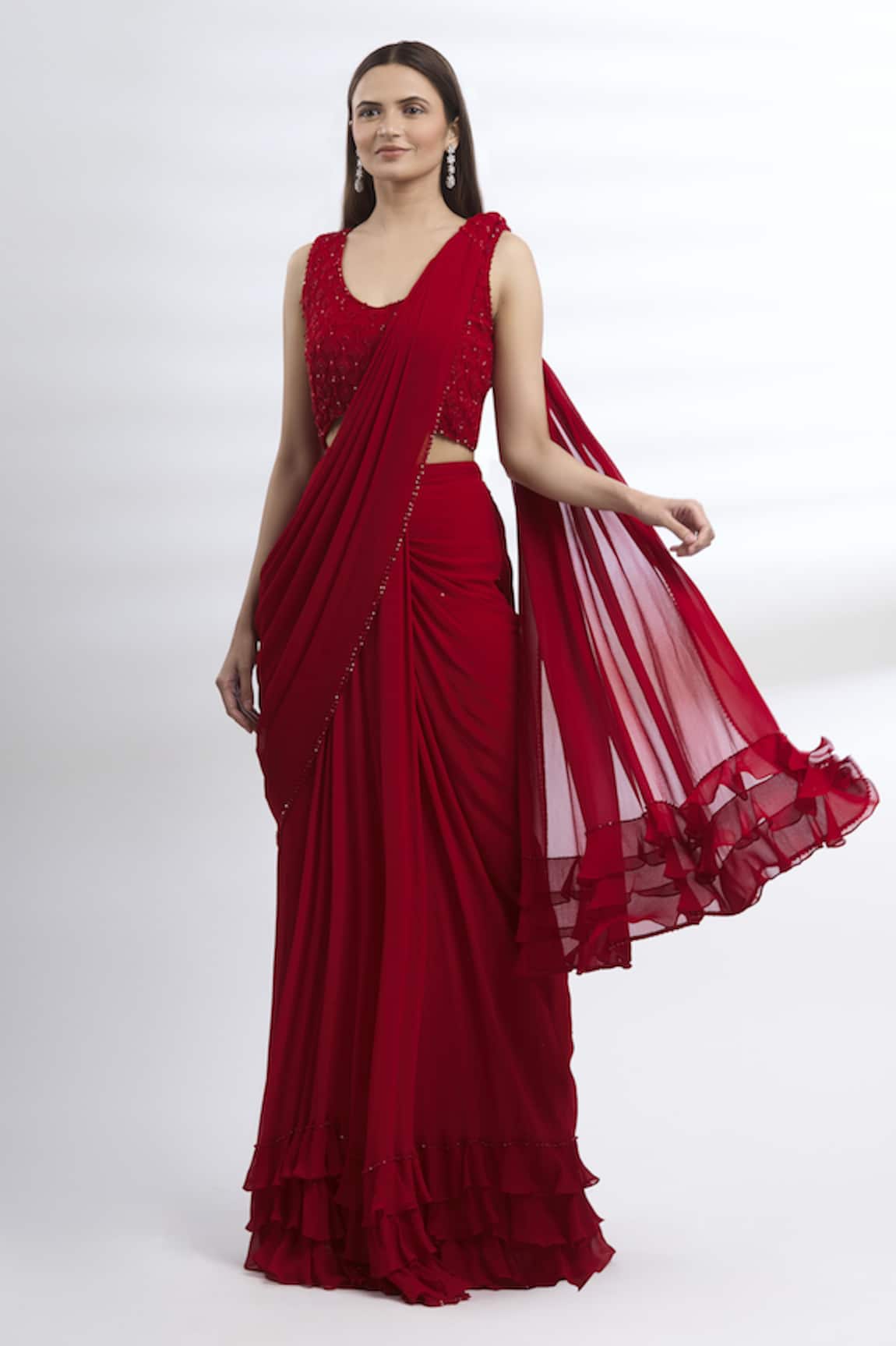 Arpan Vohra Pre-Draped Saree 