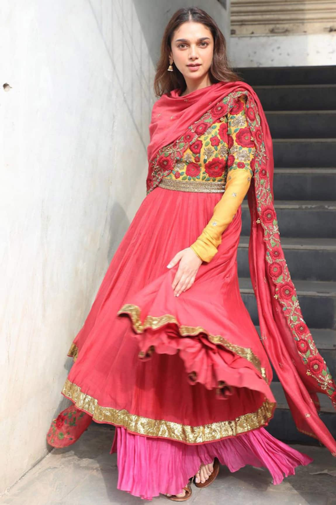 Sonam Luthria Handwork Anarkali Set