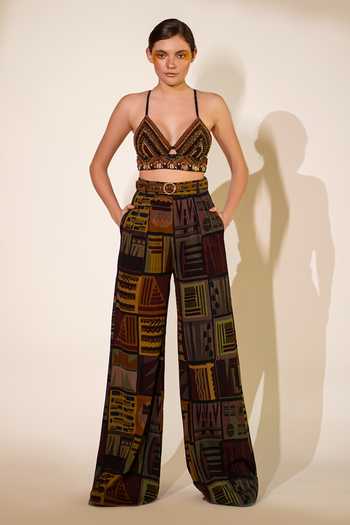 Nikita Mhaisalkar Baroque Embellished Bralette 