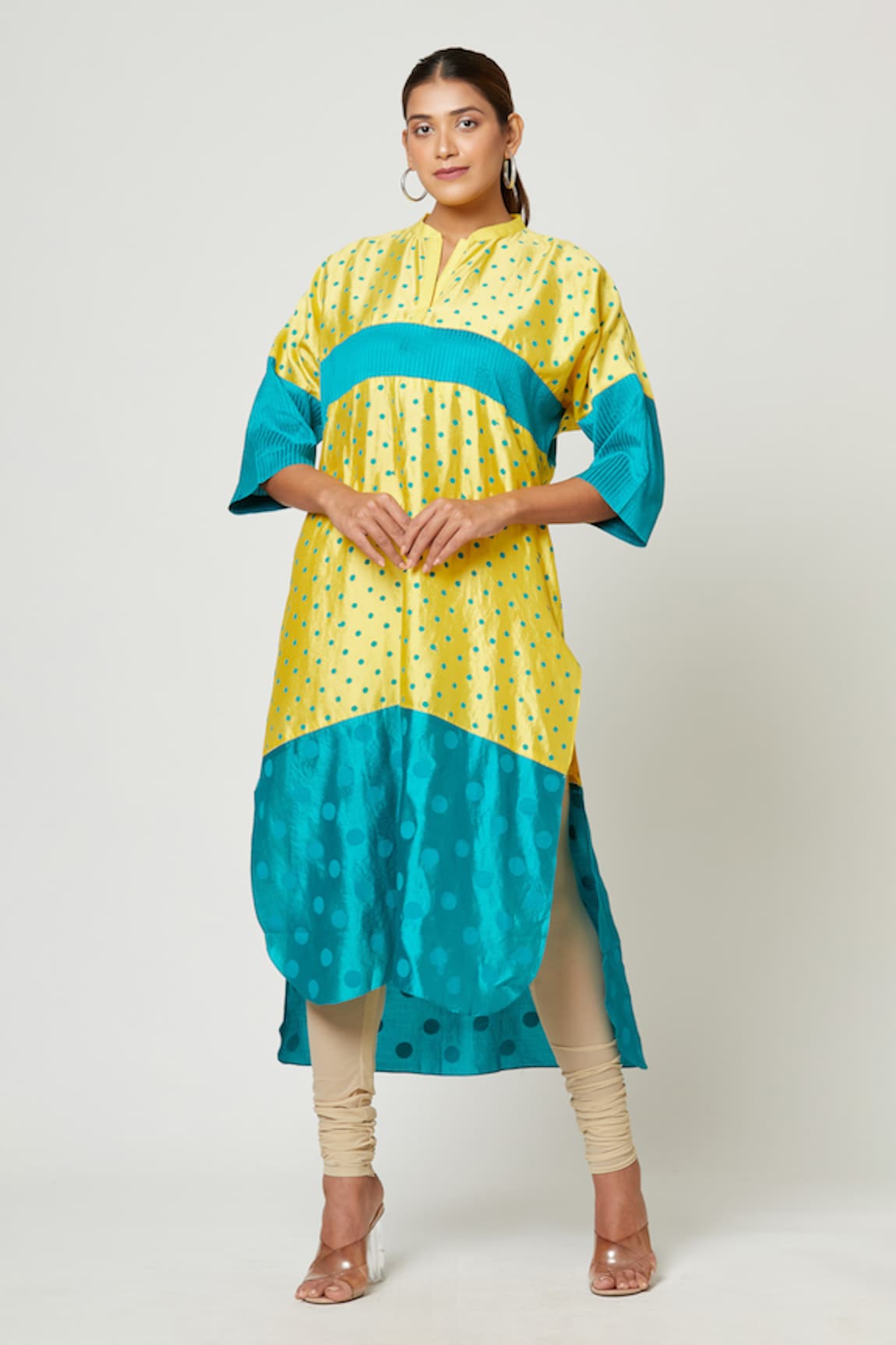 Rachana Ved Color Block Printed Tunic