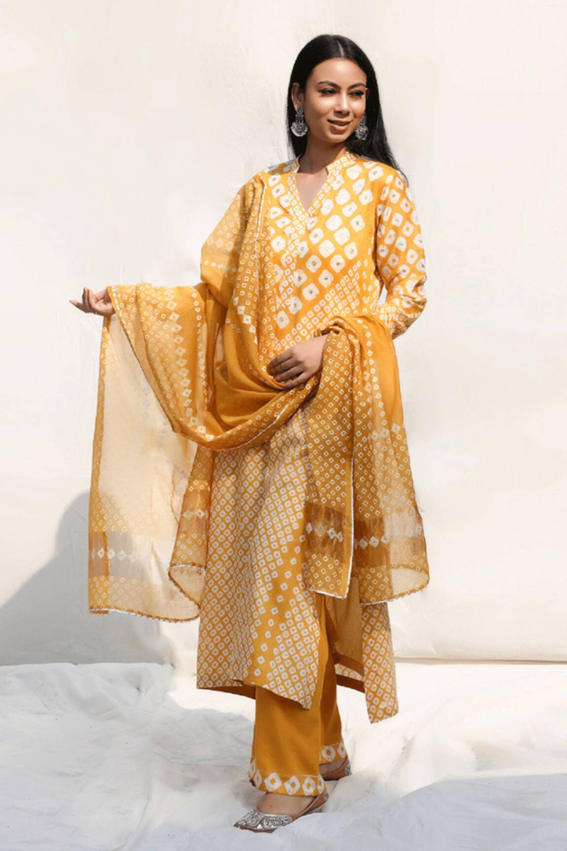 Abbaran Printed Kurta Set