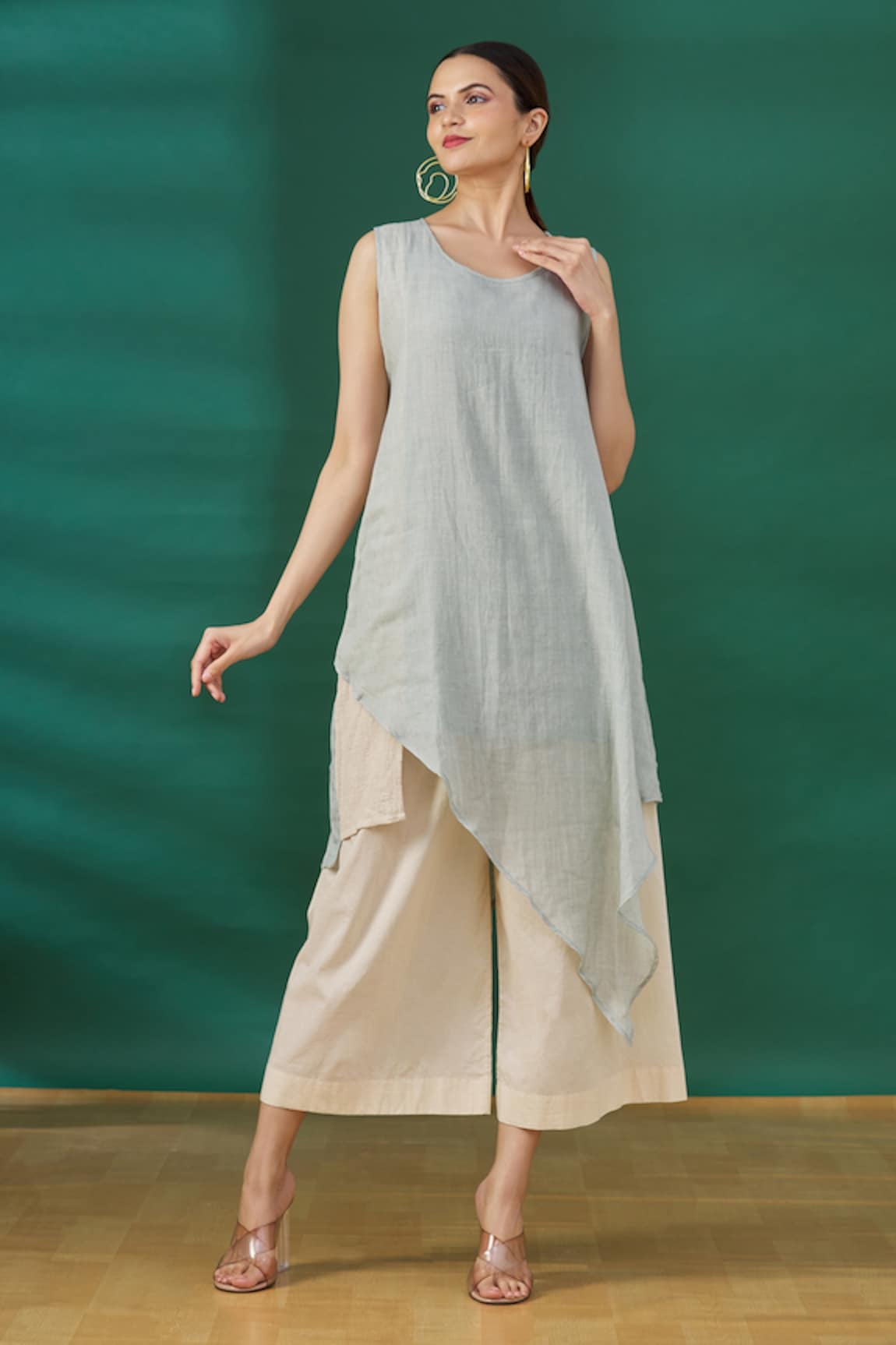 Ezra Asymmetric Tunic