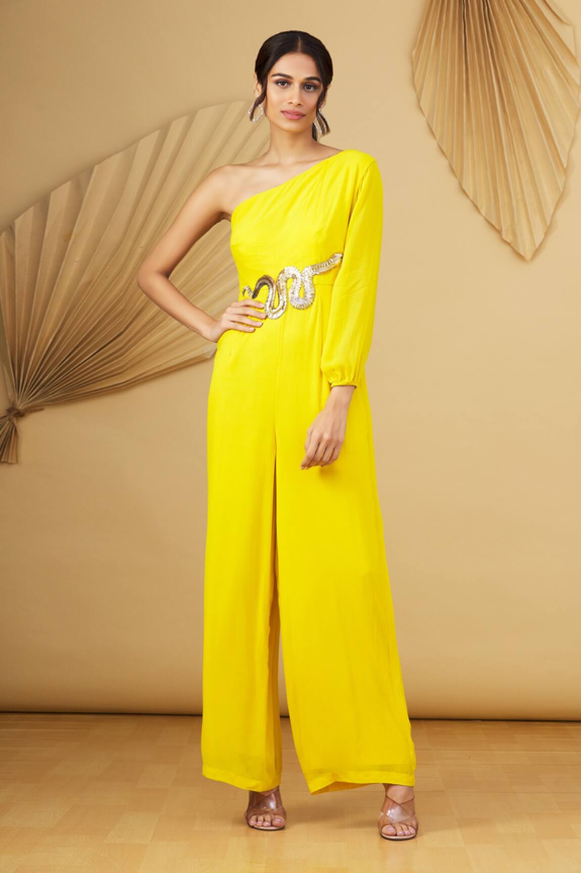 Rajat K Tangri One Shoulder Jumpsuit