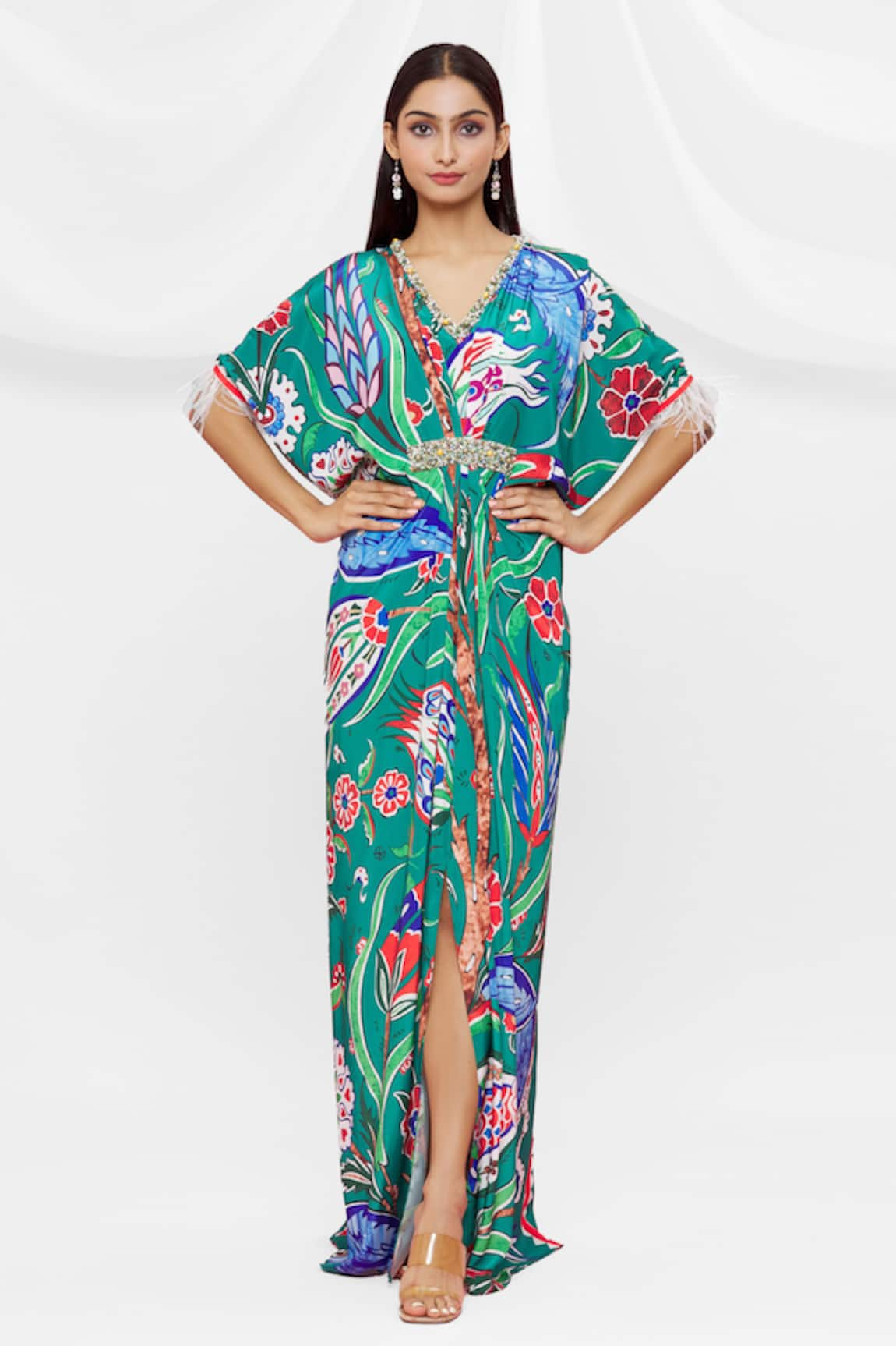 Pria Kataria Puri Floral Pattern Kaftan