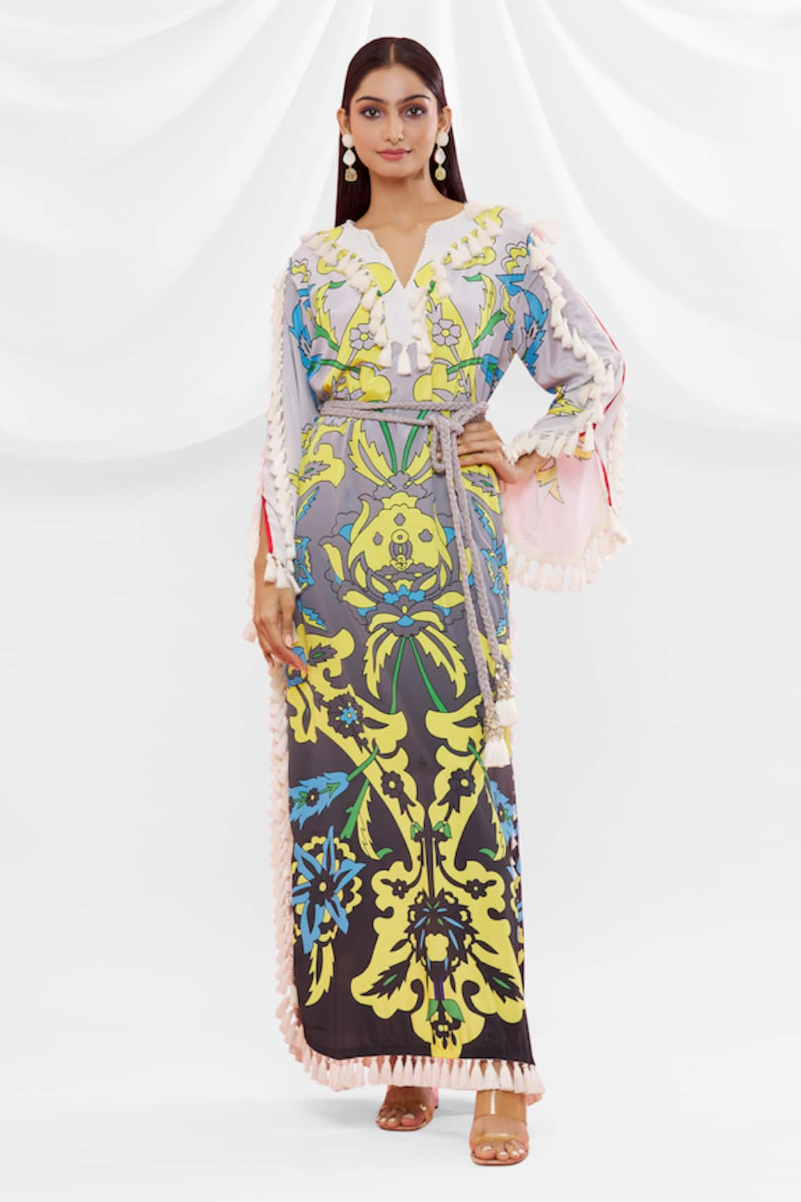 Pria Kataria Puri Floral Pattern Dress